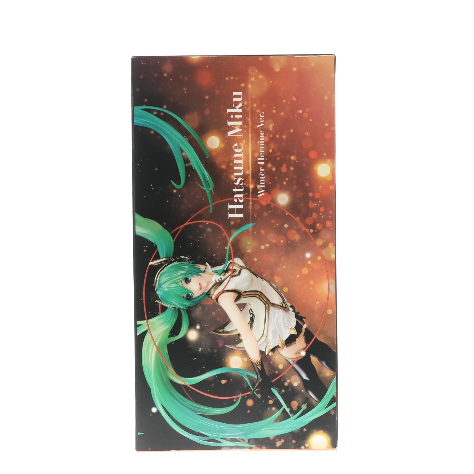 【中古即納】[FIG] GOODSMILE ONLINE SHOP限定 初音ミク ウィンターヒロインVer. キャラクターボーカルシリーズ01 初音ミク×神撃のバハムート 1/8 完成品 フィギュア マックスファクトリー(20180930)