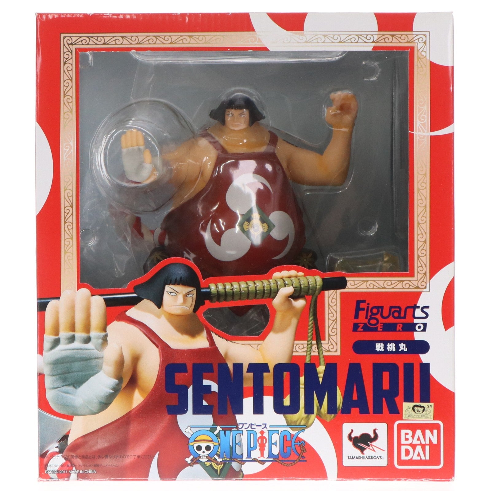 【中古即納】[FIG] フィギュアーツZERO 戦桃丸 ONE PIECE(ワンピース) 完成品 フィギュア バンダイ(20111126)