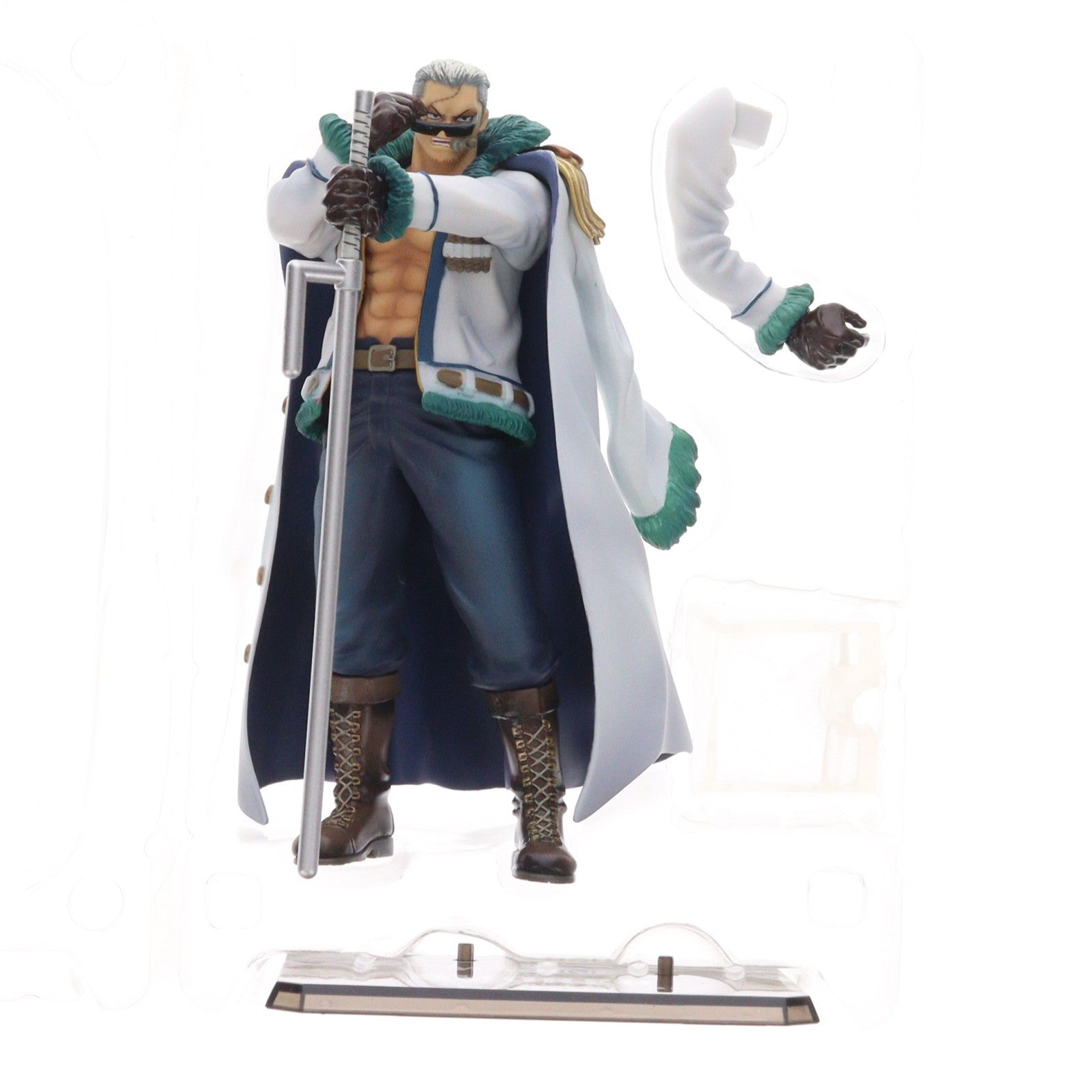 【中古即納】[FIG] フィギュアーツZERO スモーカー -パンクハザードVer.- ONE PIECE(ワンピース) 完成品 フィギュア バンダイ(20130810)