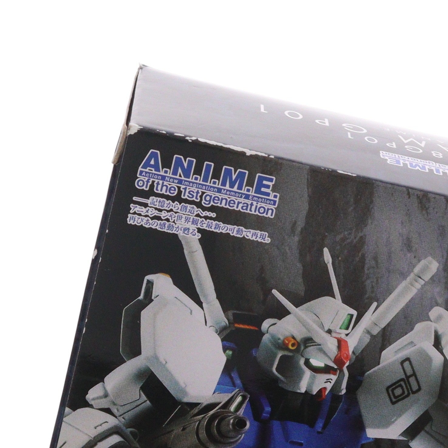 【中古即納】[FIG] ROBOT魂(SIDE MS) RX-78GP01 ガンダム試作1号機 ver. A.N.I.M.E. 機動戦士ガンダム0083 STARDUST MEMORY 完成品 可動フィギュア バンダイスピリッツ(20190720)