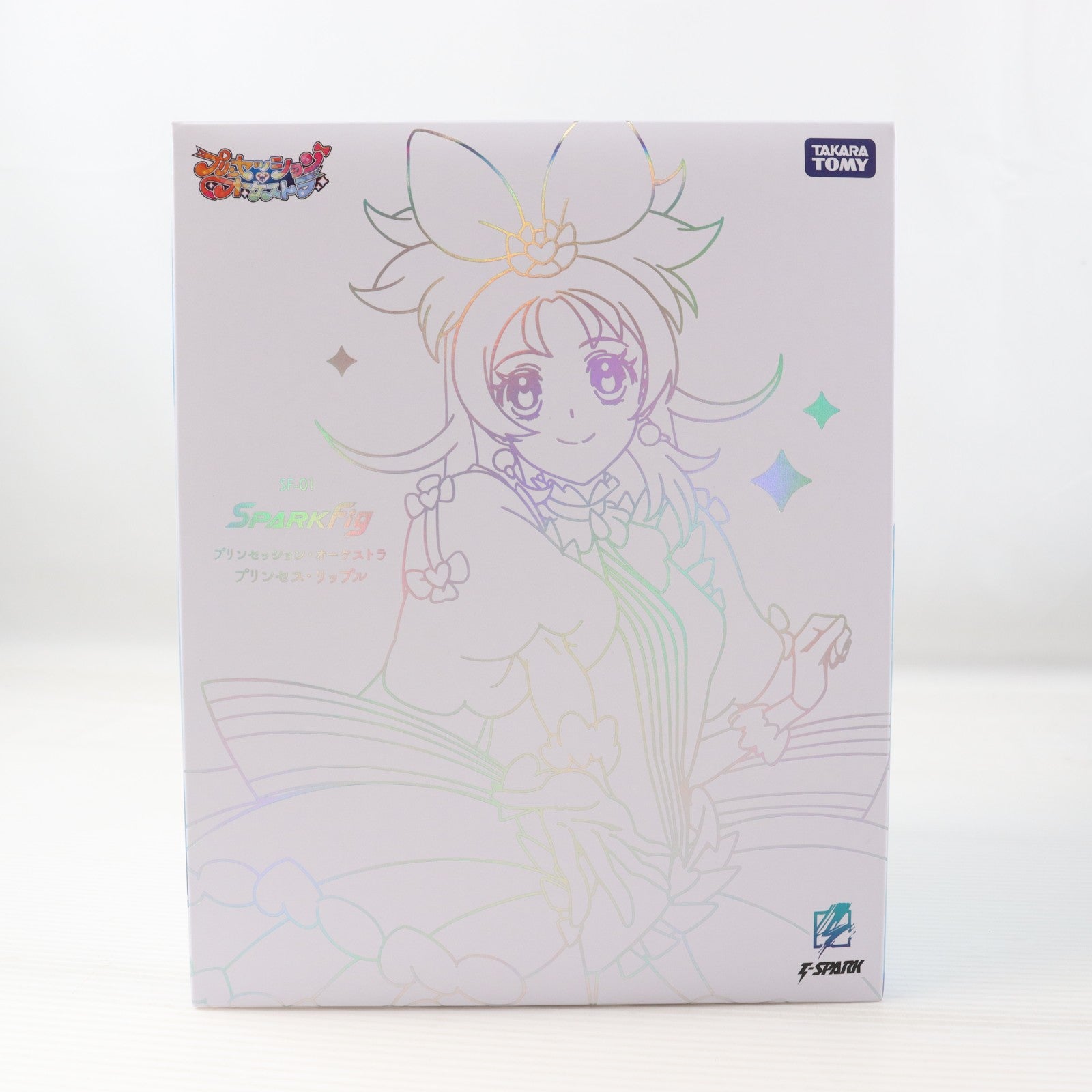 【中古即納】[FIG] タカラトミーモール限定 T-SPARK SF-01 SPARK Fig(スパークフィグ) プリンセス・リップル プリンセッション・オーケストラ 完成品 フィギュア タカラトミー(20260331)