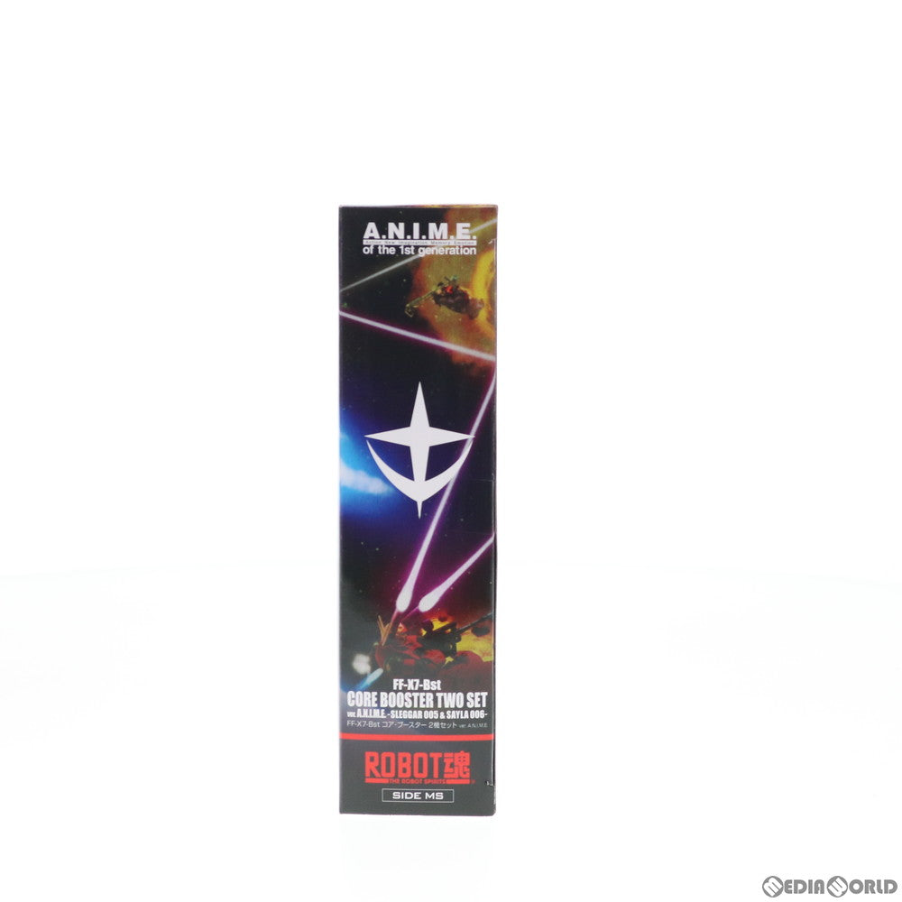 【中古即納】[FIG] 魂ウェブ商店限定 ROBOT魂(SIDE MS) FF-X7-Bst コア・ブースター 2機セット ver. A.N.I.M.E. ～スレッガー005 & セイラ006～劇場版 機動戦士ガンダムIII めぐりあい宇宙編 完成品 可動フィギュア バンダイスピリッツ(20190630)