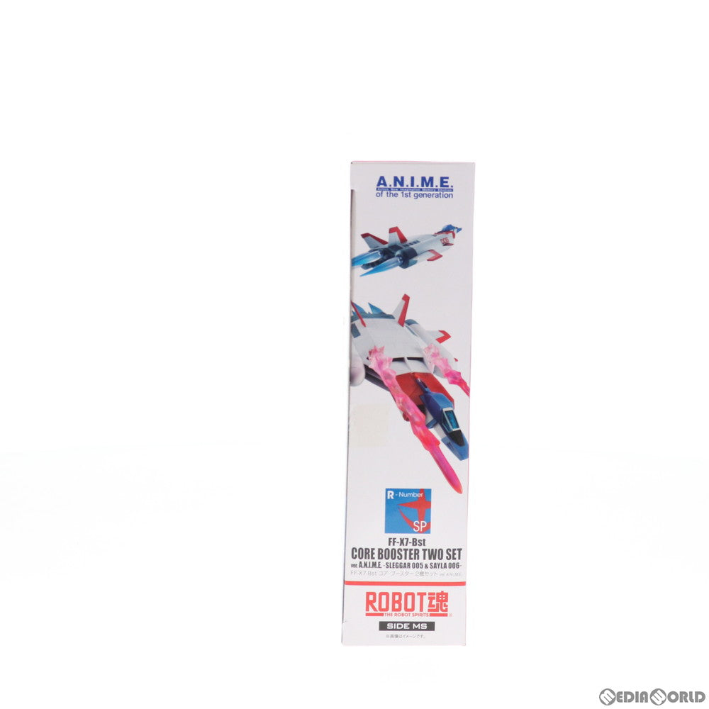 【中古即納】[FIG] 魂ウェブ商店限定 ROBOT魂(SIDE MS) FF-X7-Bst コア・ブースター 2機セット ver. A.N.I.M.E. ～スレッガー005 & セイラ006～劇場版 機動戦士ガンダムIII めぐりあい宇宙編 完成品 可動フィギュア バンダイスピリッツ(20190630)