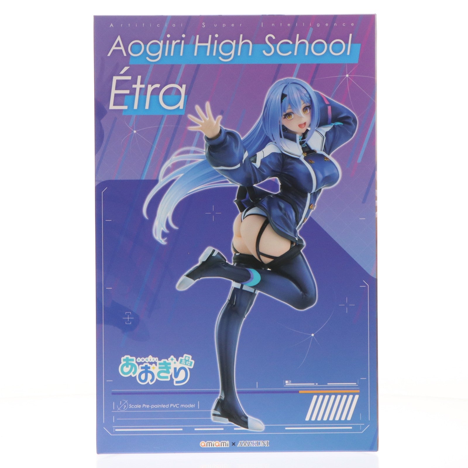 【中古即納】[FIG] タペストリー付属 エトラ 限定版 あおぎり高校 1/7 完成品 フィギュア あみあみ&一部店舗限定 あみあみ/AMAKUNI(アマクニ)(20260331)
