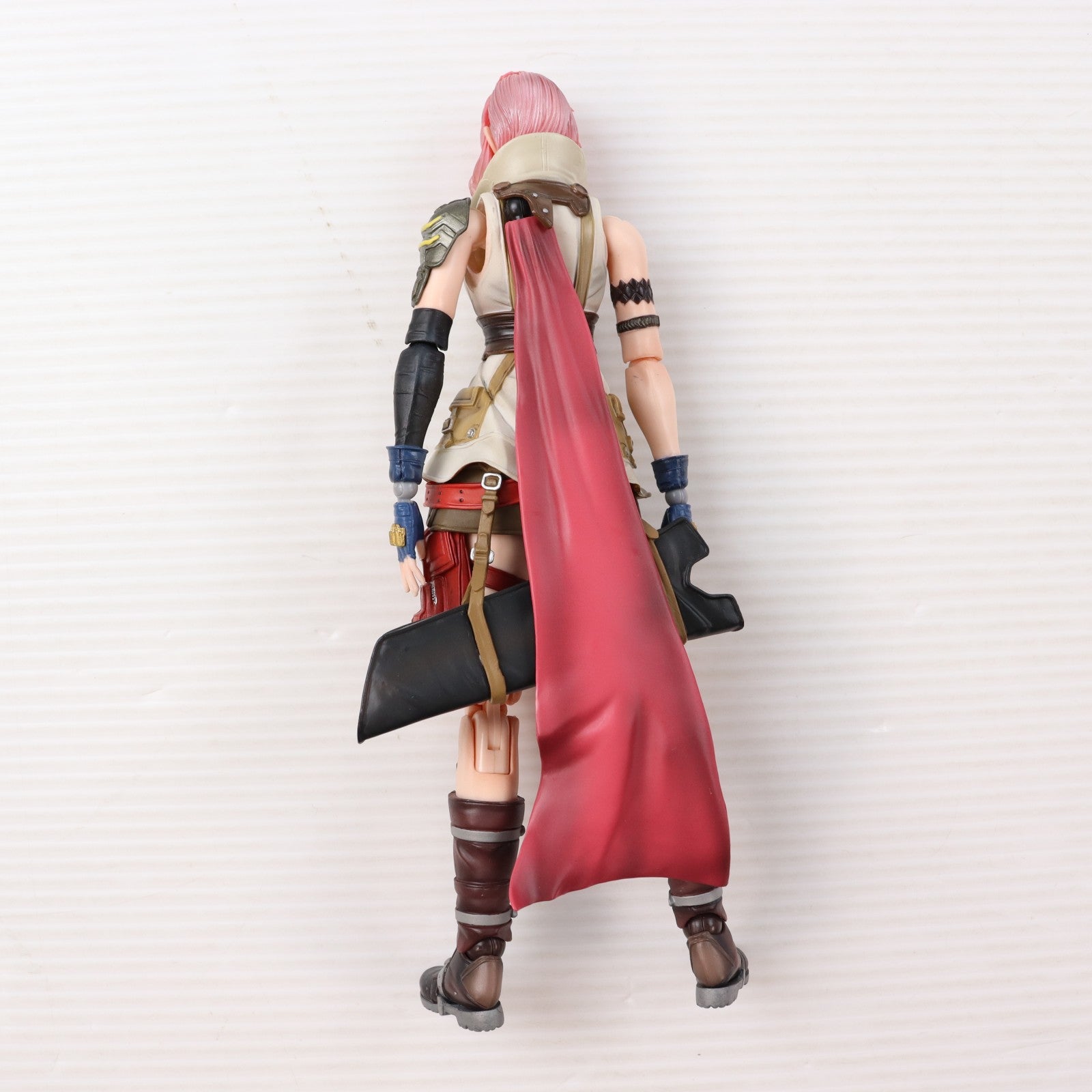 【中古即納】[FIG] PLAY ARTS改(プレイアーツ改) ライトニング DISSIDIA FINAL FANTASY(ディシディア ファイナルファンタジー) 完成品 可動フィギュア スクウェア・エニックス(20180112)