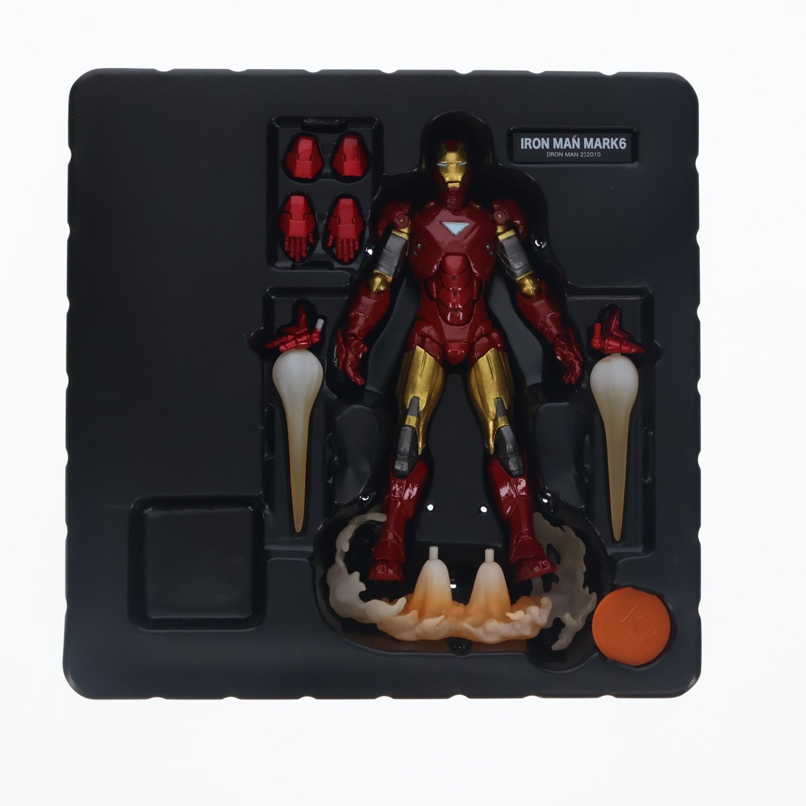 【中古即納】[FIG] 特撮リボルテック No.024 アイアンマン マークVI アイアンマン2 完成品 可動フィギュア 海洋堂(20130825)