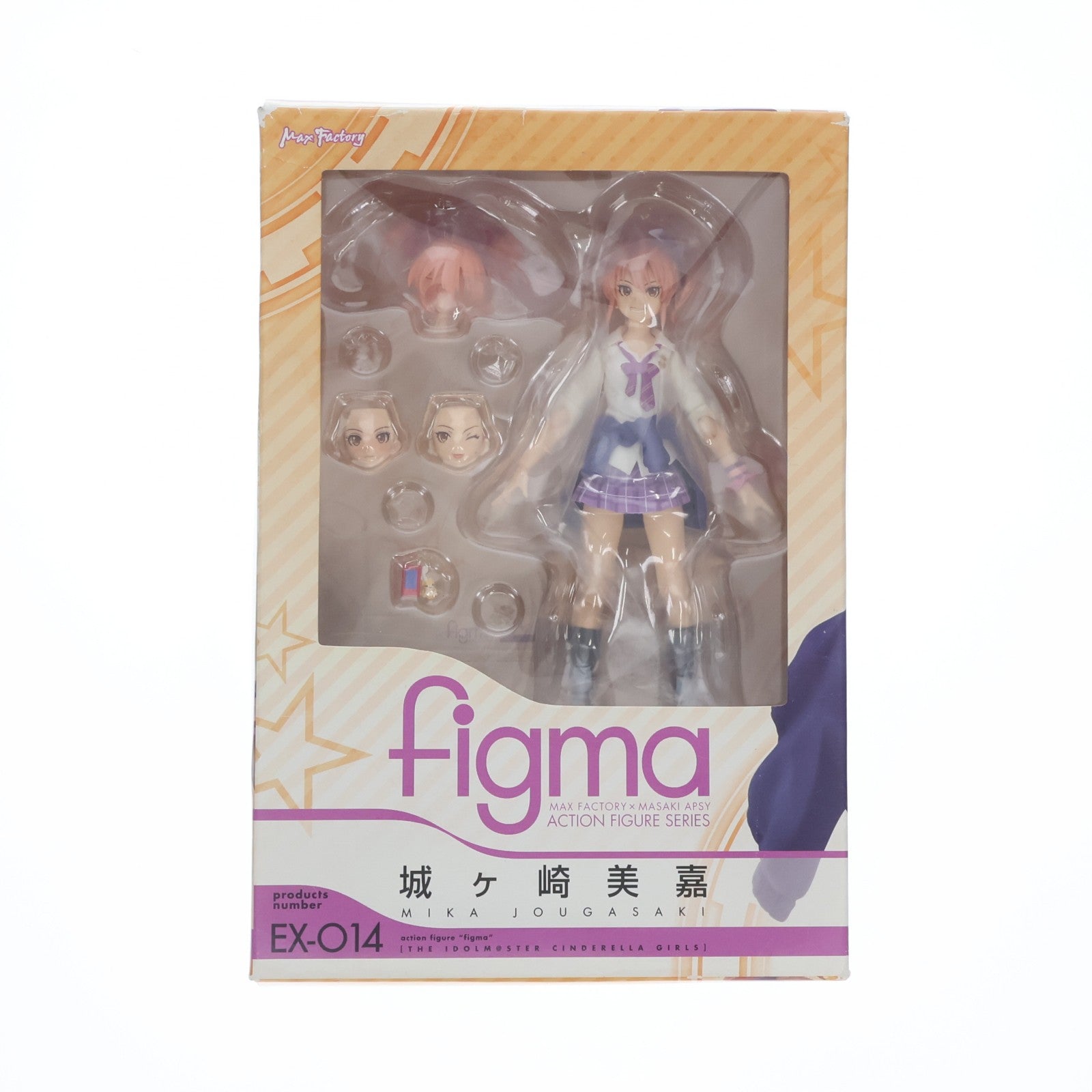 【中古即納】[FIG] ワンフェス2013夏&GOODSMILE ONLINE SHOP限定 figma(フィグマ)EX-014 城ヶ崎美嘉(じょうがさきみか) アイドルマスター シンデレラガールズ 完成品 可動フィギュア マックスファクトリー(20131130)