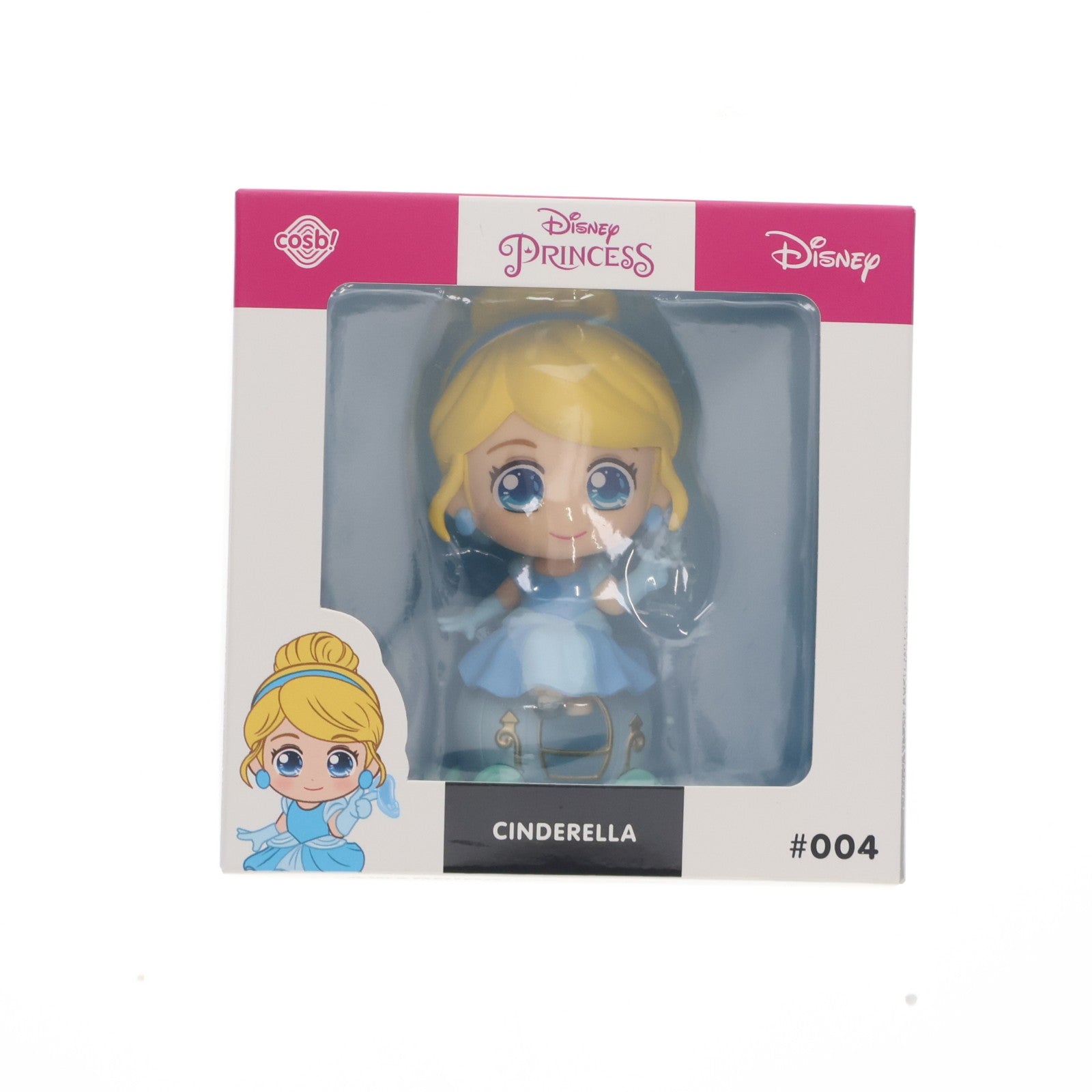 【中古即納】[FIG] Cosbi(コスビ) ディズニー・コレクション #004 シンデレラ[ディズニープリンセス] 完成品 フィギュア(CBXDIS004) ホットトイズ(20240228)