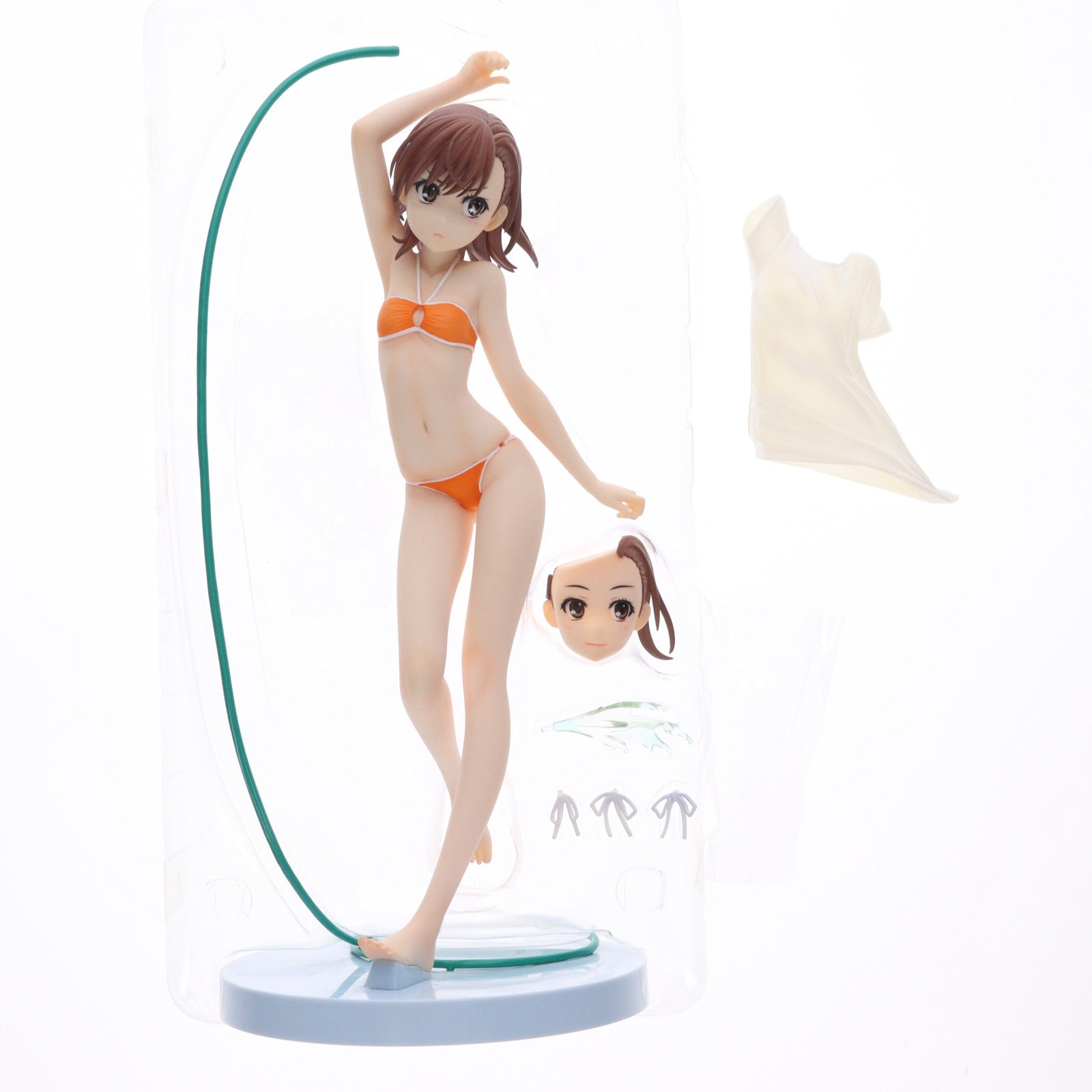 【中古即納】[FIG] 電撃屋限定 御坂美琴(みさかみこと) 水遊びフィギュア アニメVer. とある科学の超電磁砲S 1/6 完成品 フィギュア コトブキヤ(20131220)