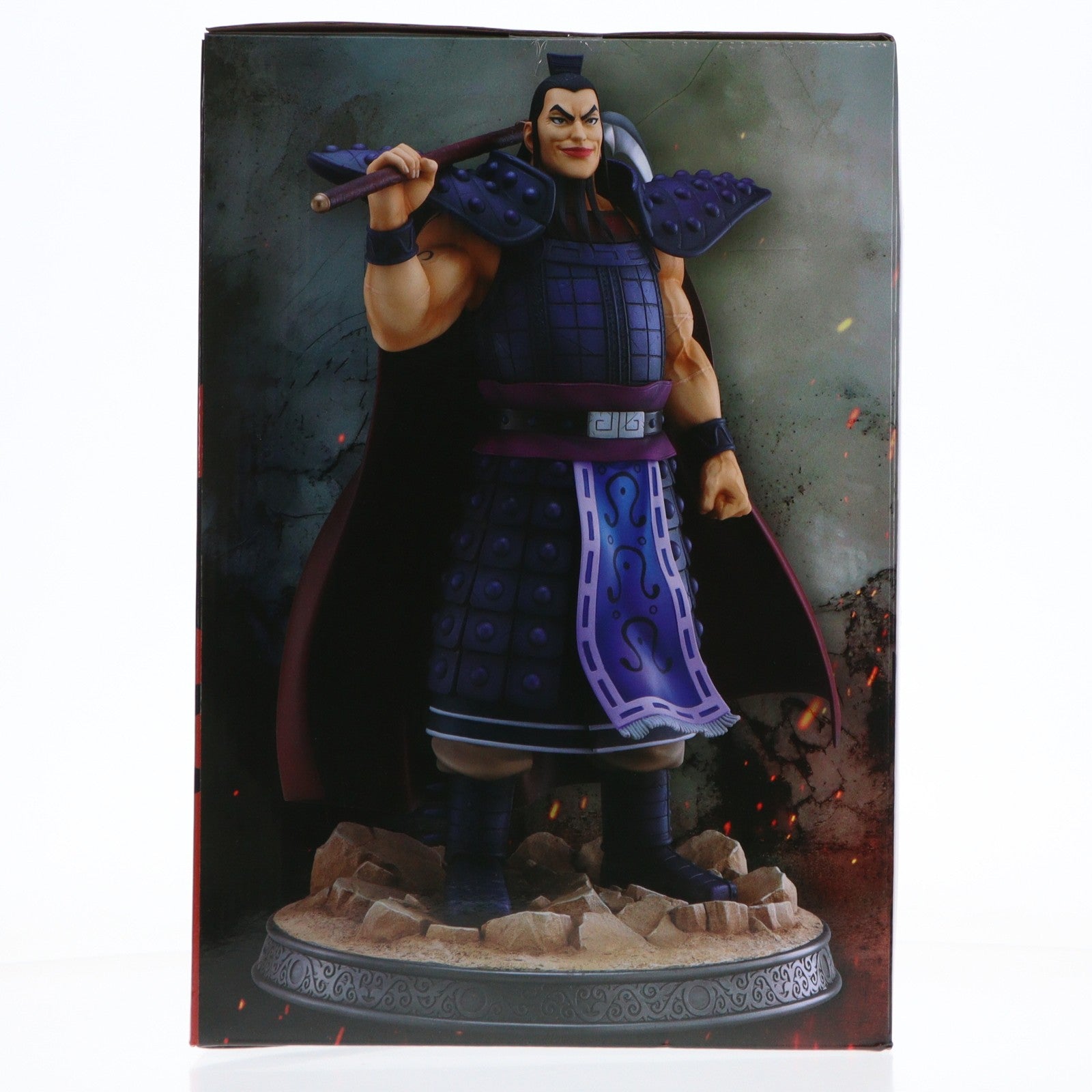 【中古即納】[FIG] 王騎(おうき) キングダム 1/7 完成品 フィギュア(BF154) ベルファイン(20240829)