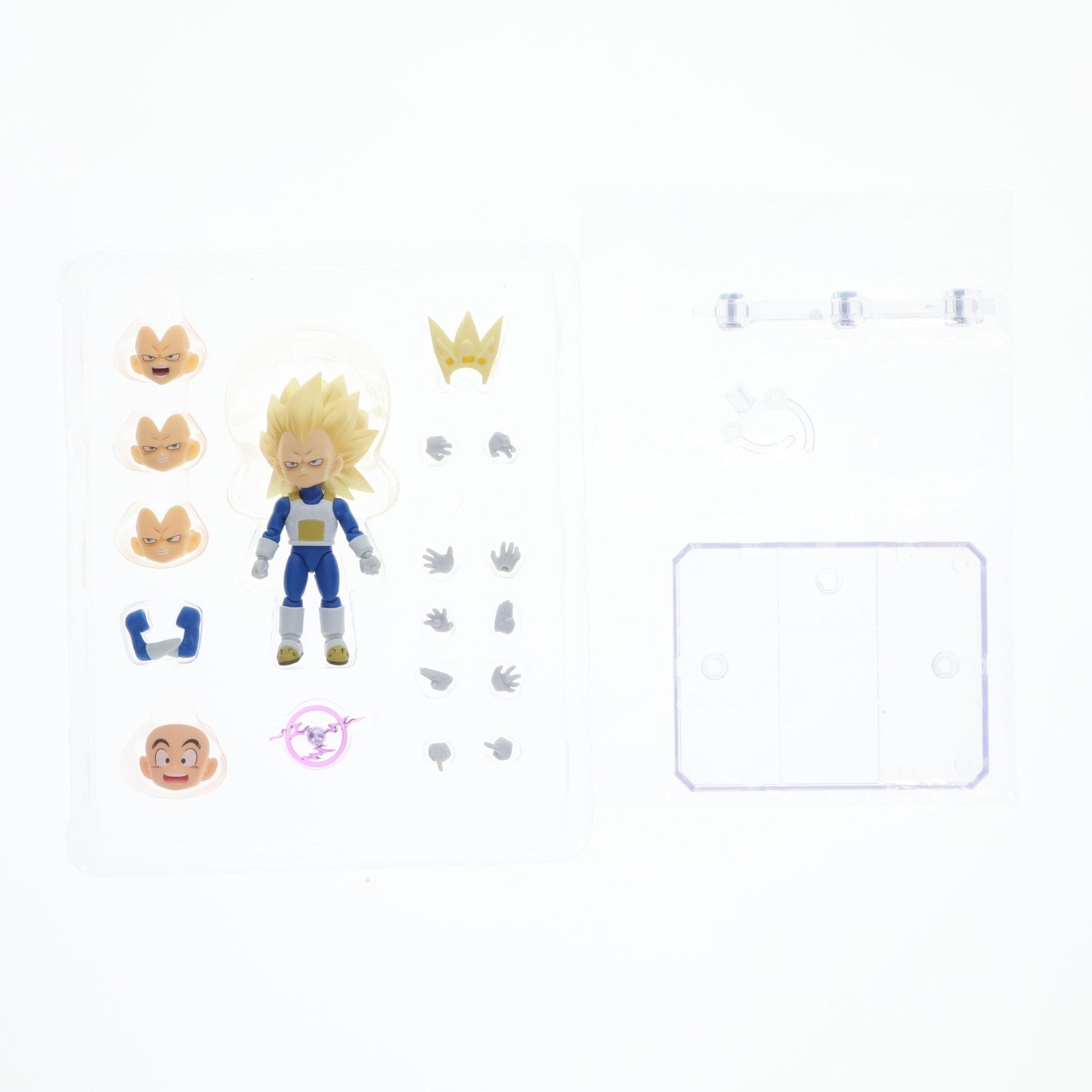 【中古即納】[FIG] 魂ウェブ商店限定 S.H.Figuarts(フィギュアーツ) スーパーサイヤ人3ベジータ(ミニ)-DAIMA- ドラゴンボールDAIMA(ダイマ) 完成品 可動フィギュア バンダイスピリッツ(20251024)