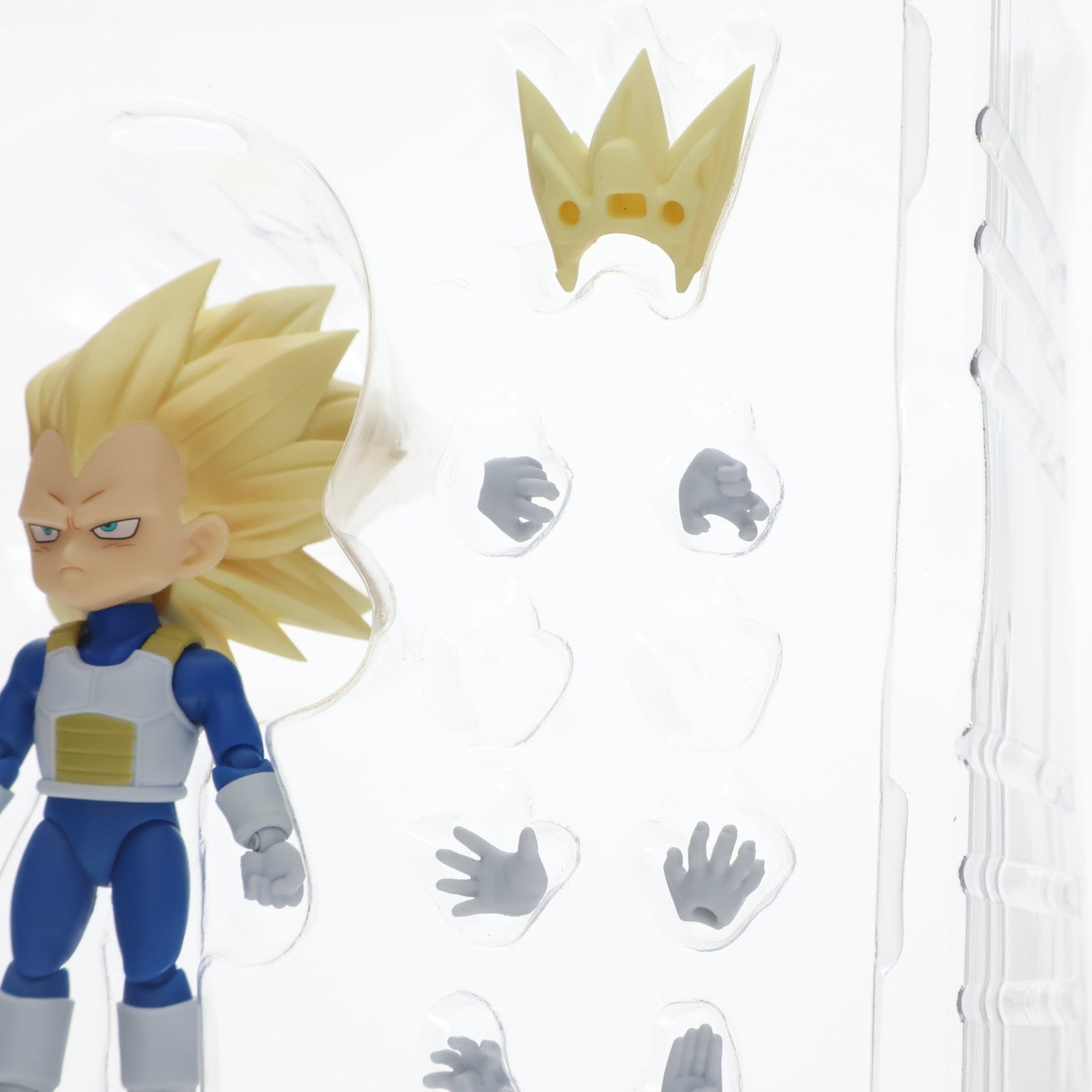 【中古即納】[FIG] 魂ウェブ商店限定 S.H.Figuarts(フィギュアーツ) スーパーサイヤ人3ベジータ(ミニ)-DAIMA- ドラゴンボールDAIMA(ダイマ) 完成品 可動フィギュア バンダイスピリッツ(20251024)