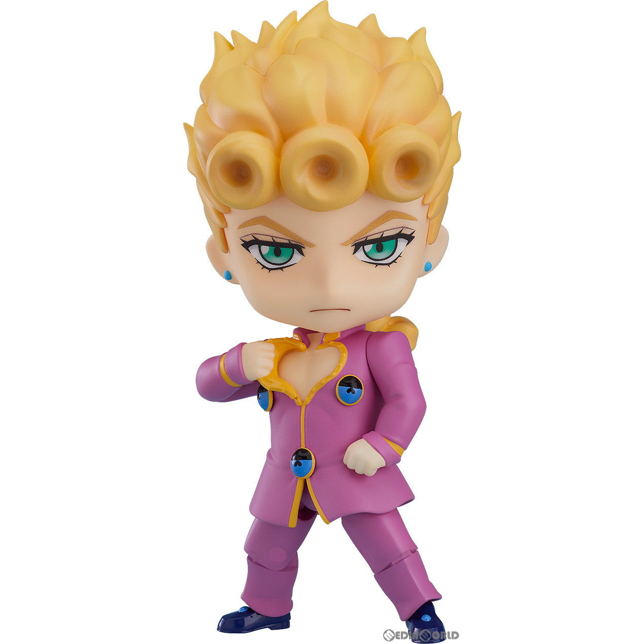 【中古即納】[FIG] (再販) ねんどろいど 1155 ジョルノ・ジョバァーナ TVアニメ「ジョジョの奇妙な冒険 黄金の風」 完成品 可動フィギュア メディコス・エンタテインメント(20230126)