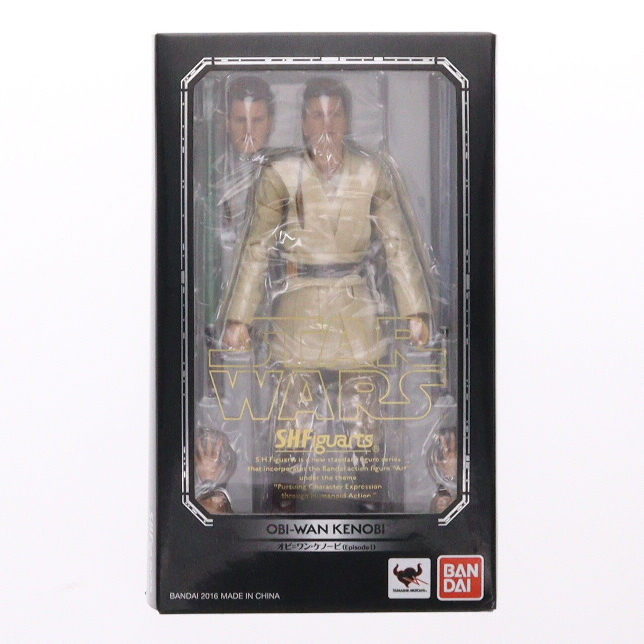 【中古即納】[FIG] S.H.Figuarts(フィギュアーツ) オビ=ワン・ケノービ(Episode I) STAR WARS(スター・ウォーズ) 完成品 可動フィギュア バンダイ(20160116)
