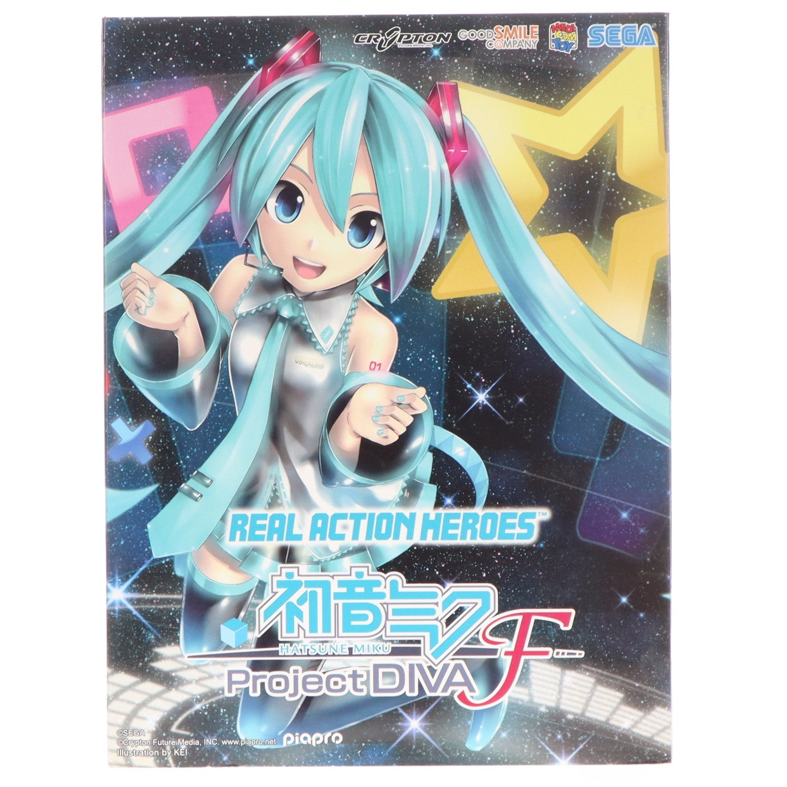 【中古即納】[FIG] リアルアクションヒーローズ No.632 RAH 初音ミク 初音ミク -Project DIVA- F 1/6 完成品 可動フィギュア セガ(20140130)