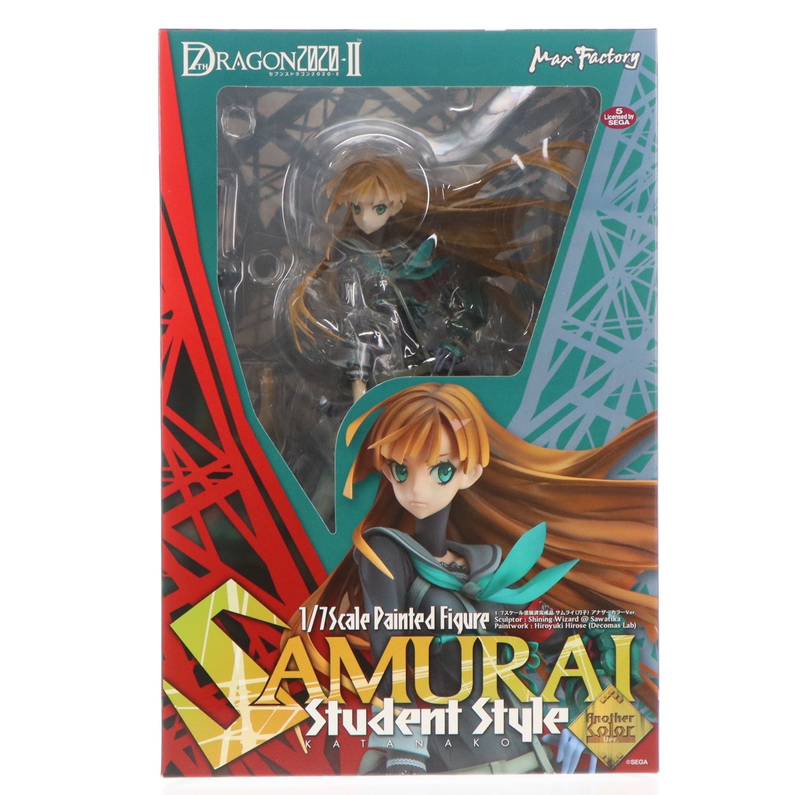 【中古即納】[FIG] サムライ(刀子) アナザーカラーVer. セブンスドラゴン2020-II 1/7 完成品 フィギュア マックスファクトリー(20140214)