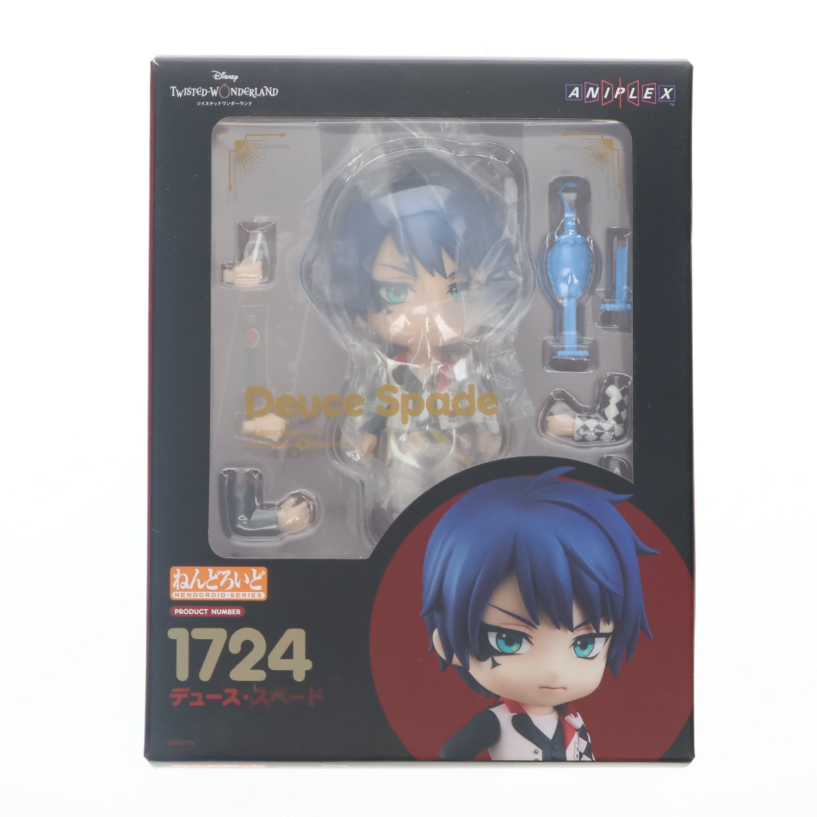 【中古即納】[FIG] ねんどろいど 1724 デュース・スペード ディズニー ツイステッドワンダーランド 完成品 可動フィギュア GOODSMILE ONLINE SHOP&ANIPLEX+限定 アニプレックス(20220630)
