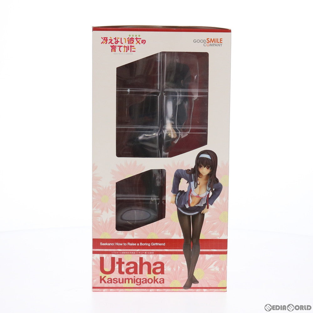 【中古即納】[FIG] (再販) ポストカード付属 霞ヶ丘詩羽(かすみがおかうたは) 冴えない彼女の育てかた 1/7 完成品 フィギュア グッドスマイルカンパニー(20190731)