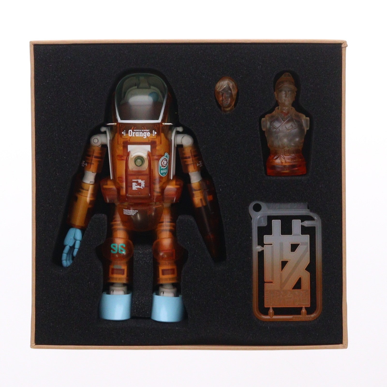 【中古即納】[FIG] イエローサブマリン限定 グスタフ クリアーカラーVer(クリアーオレンジ) マシーネンクリーガー 1/16 完成品 可動フィギュア(KM-046) 核誠治造(EARNESTCORE CRAFT/アニスコル)/ウェーブ(WAVE)(20220331)