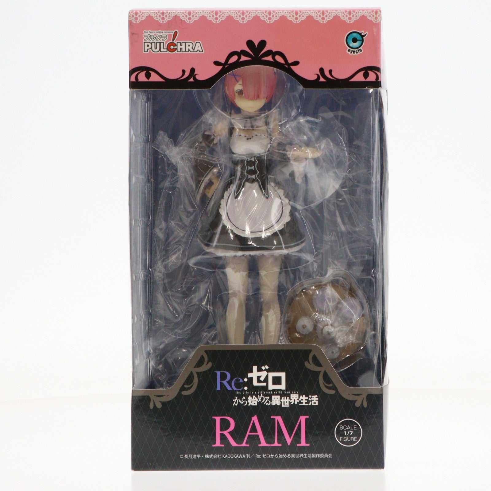 【中古即納】[FIG] ラム Re:ゼロから始める異世界生活 1/7 完成品 フィギュア PULCHRA(プルクラ)(20180201)