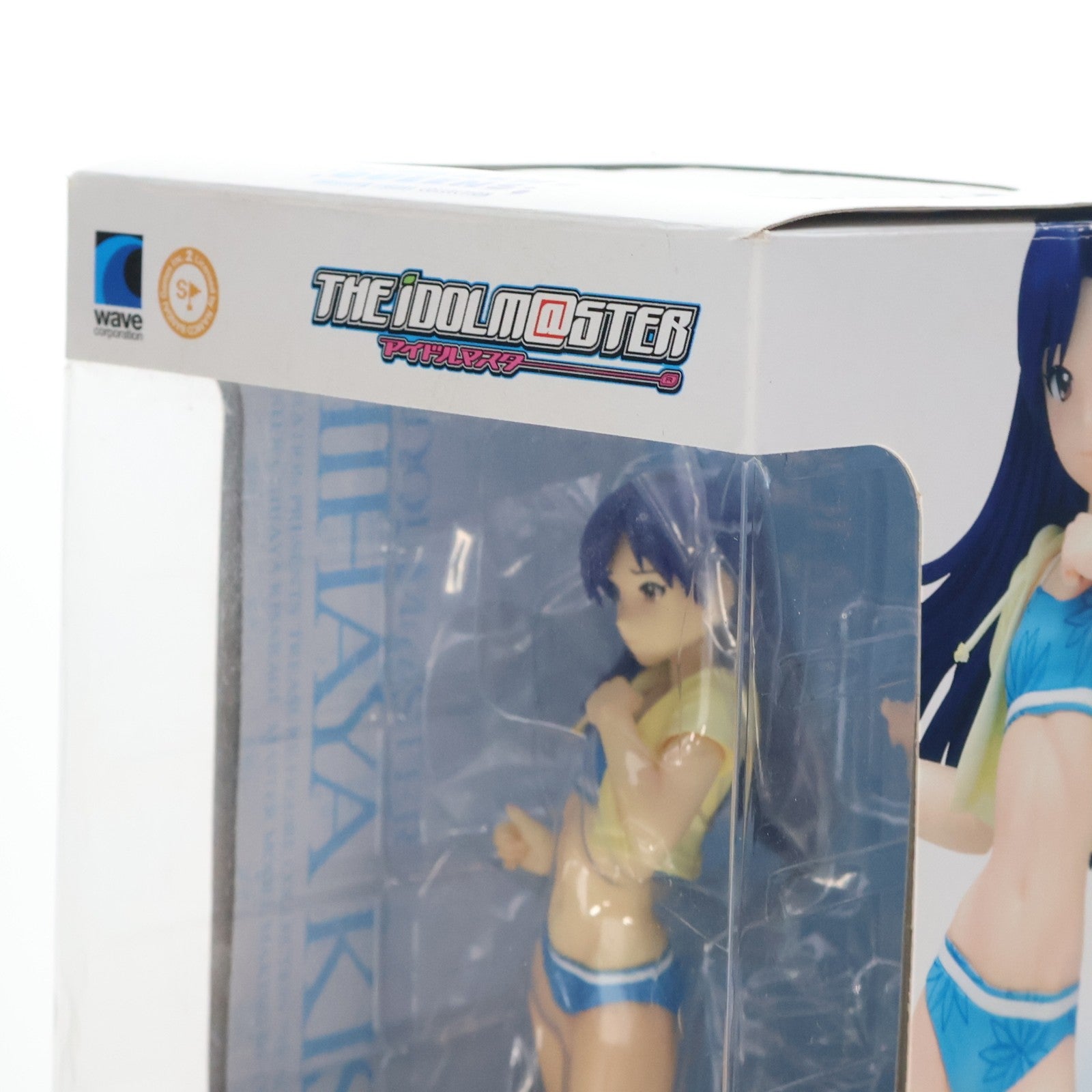 【中古即納】[FIG] BEACH QUEENS(ビーチクイーンズ) 如月千早(きさらぎちはや) アイドルマスター(THE IDOLM@STER) 1/10 完成品 フィギュア(NF-156) ウェーブ(WAVE)(20111122)