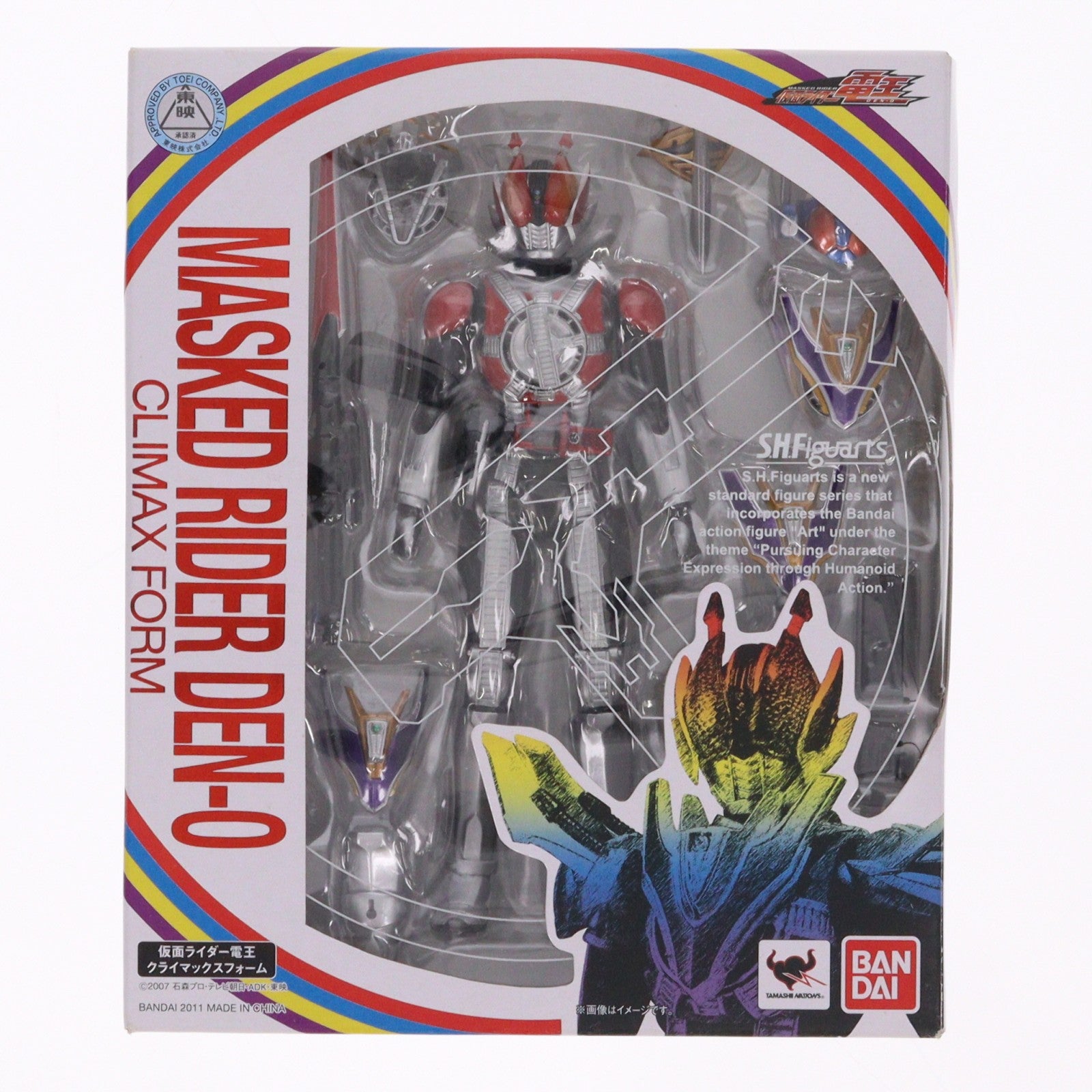【中古即納】[FIG] S.H.Figuarts(フィギュアーツ) 仮面ライダー電王 クライマックスフォーム 完成品 可動フィギュア バンダイ(20111217)