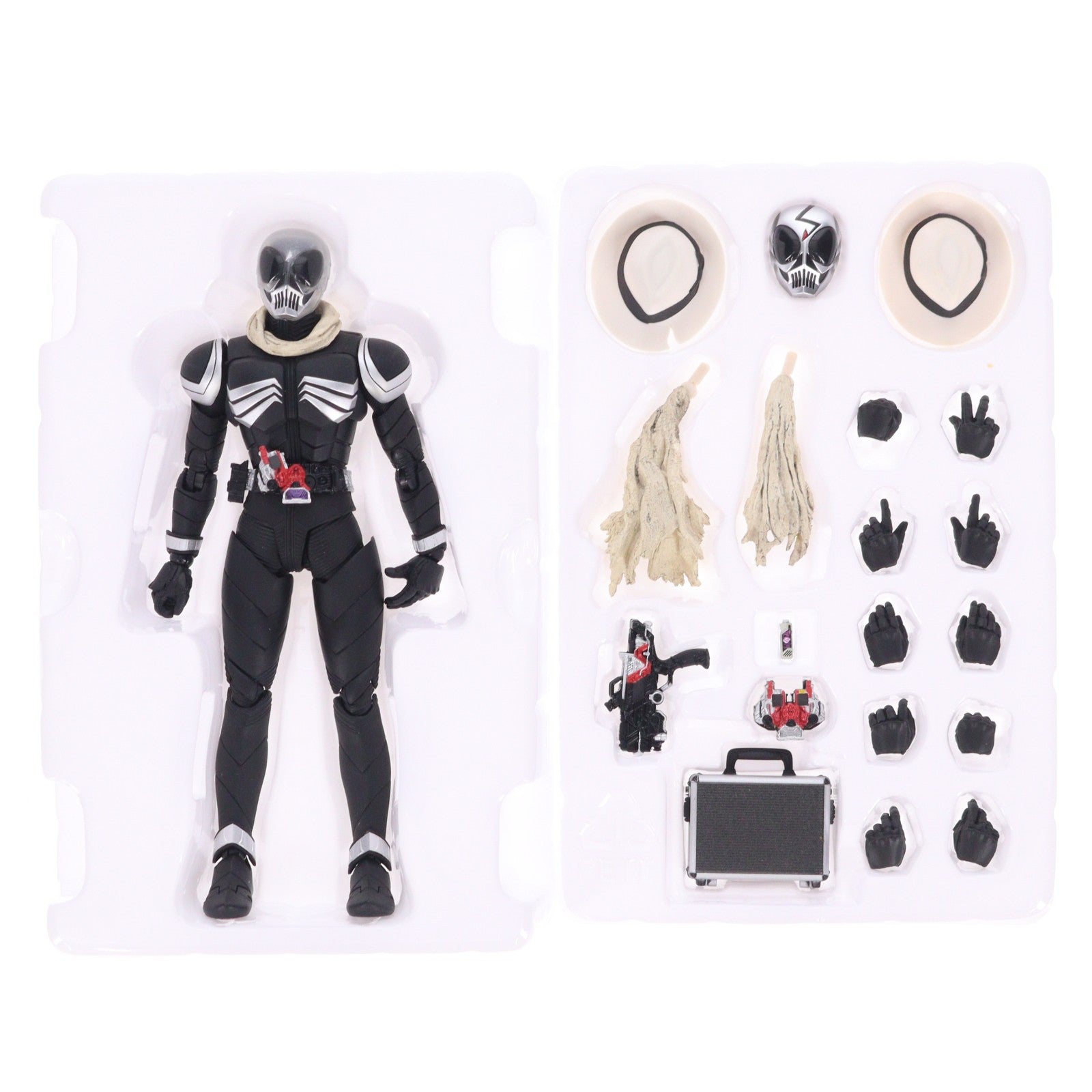 【中古即納】[FIG] S.H.Figuarts(フィギュアーツ) 真骨彫製法 仮面ライダースカル 仮面ライダーW 完成品 可動フィギュア バンダイ(20170811)