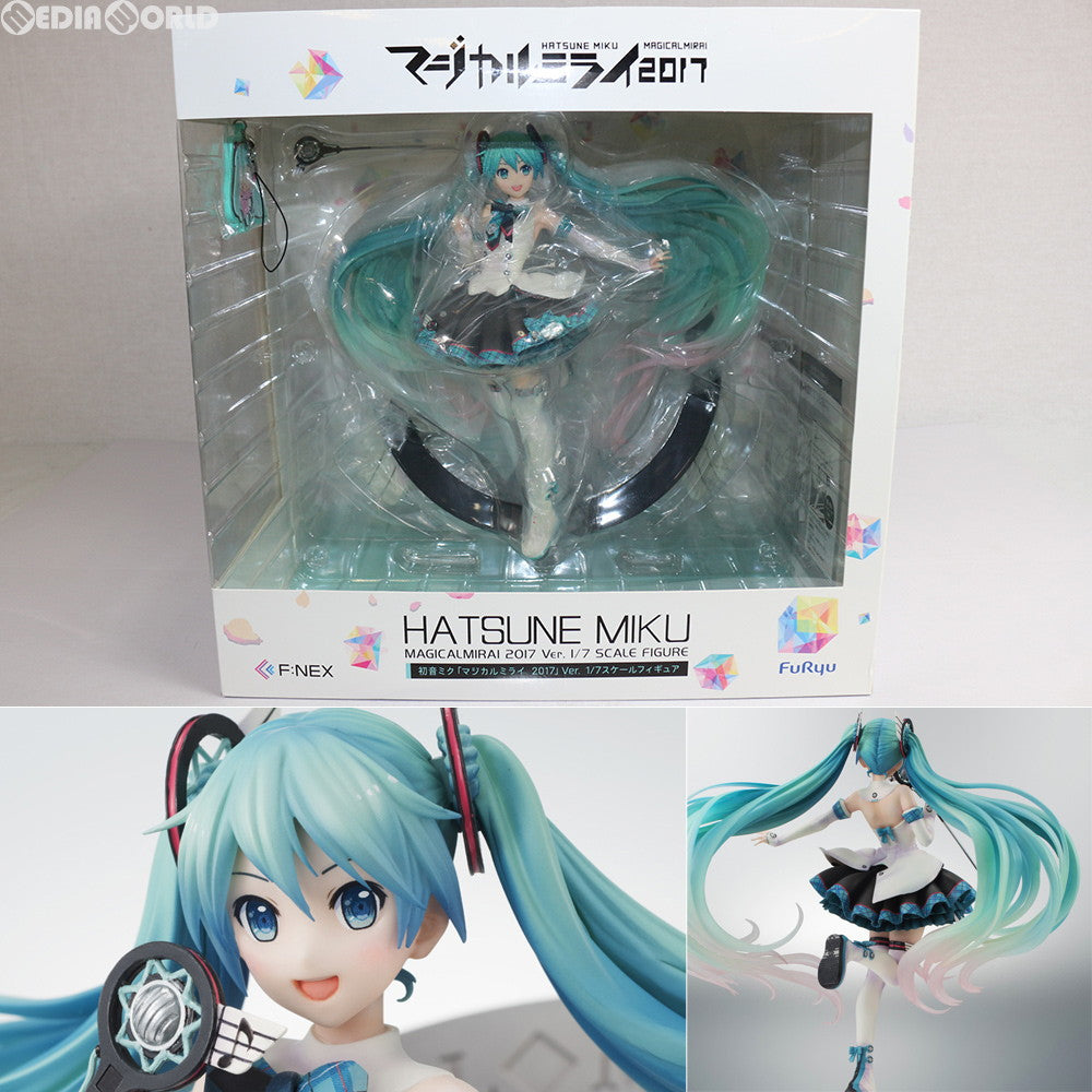 【中古即納】[FIG] 初音ミク「マジカルミライ 2017」Ver. キャラクターボーカルシリーズ01 初音ミク 1/7 完成品 フィギュア マジカルミライ2017&F:NEX&あみあみ限定(AMU-FNX101) フリュー(20180228)