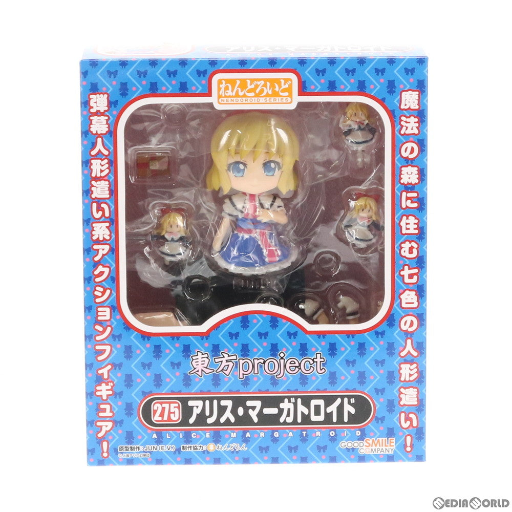 【中古即納】[FIG] ねんどろいど 275 アリス・マーガトロイド 東方Project 完成品 可動フィギュア GOODSMILE ONLINE SHOP&一部店舗限定 グッドスマイルカンパニー(20130131)