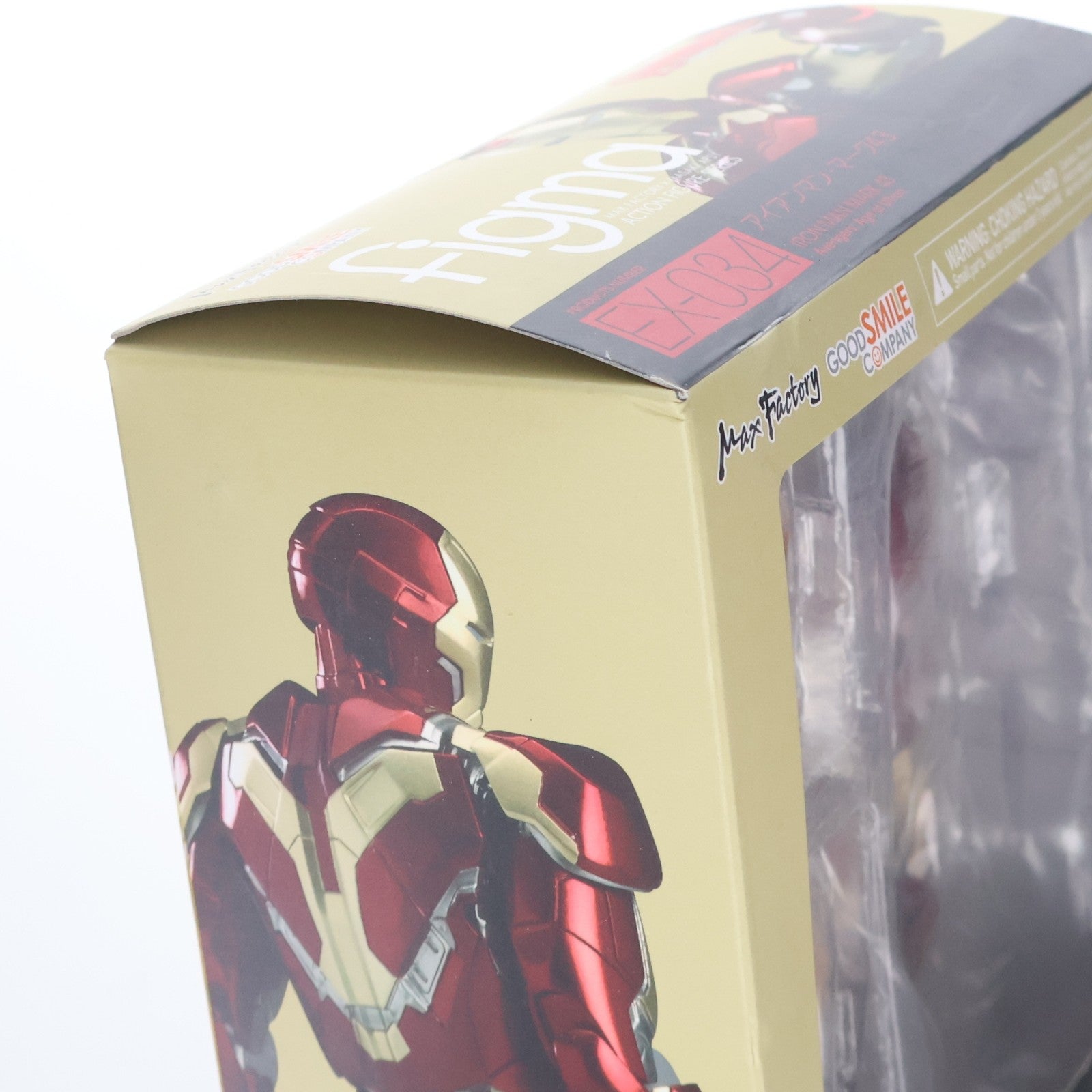 【中古即納】[FIG] GOODSMILE ONLINE SHOP限定 figma(フィグマ) アイアンマン・マーク43 アベンジャーズ エイジ・オブ・ウルトロン 完成品 可動フィギュア グッドスマイルカンパニー(20161231)