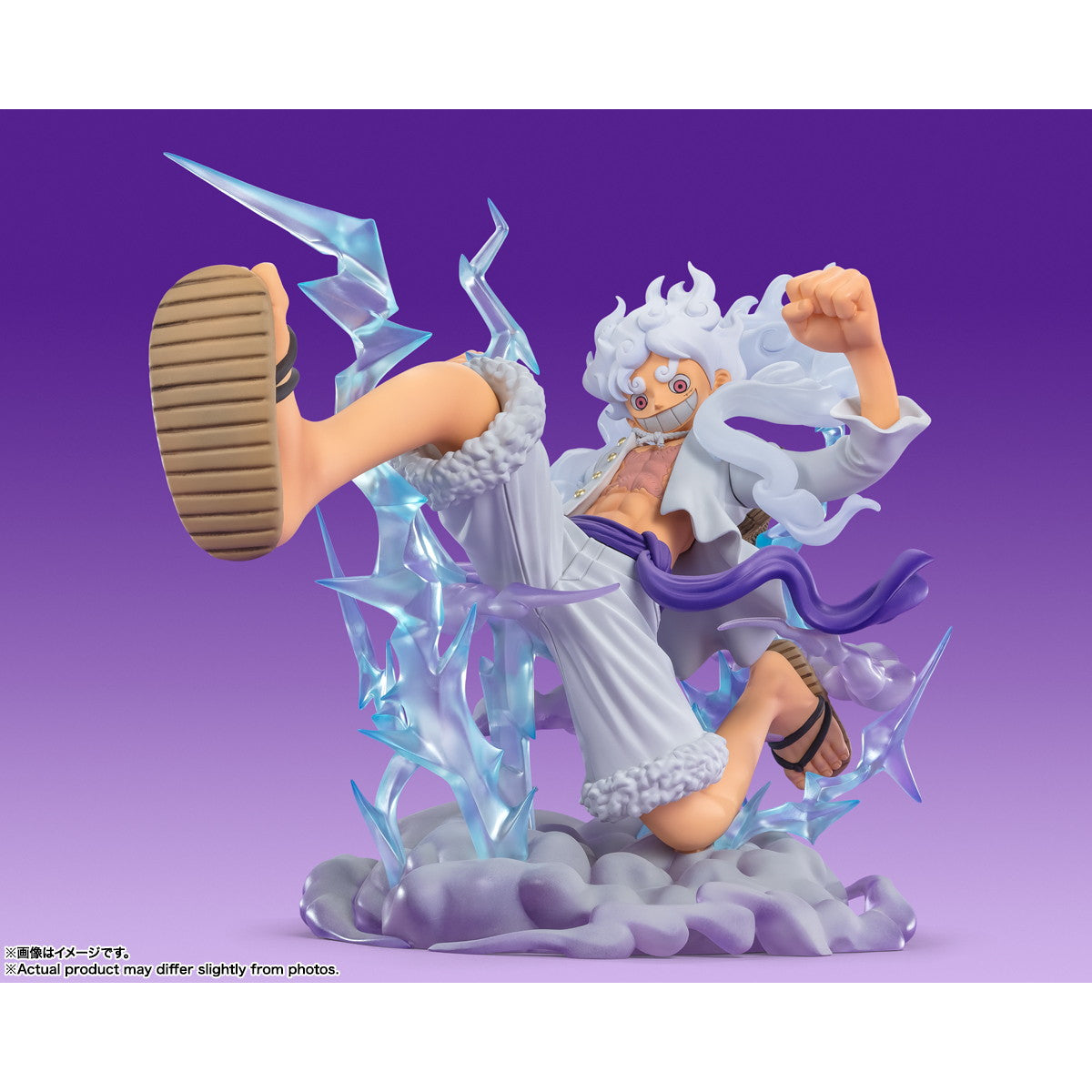 【中古即納】[FIG] (再販) フィギュアーツZERO [超激戦]モンキー・D・ルフィ -ギア5 『巨人』- ONE PIECE(ワンピース) 完成品 フィギュア バンダイスピリッツ(20250118)