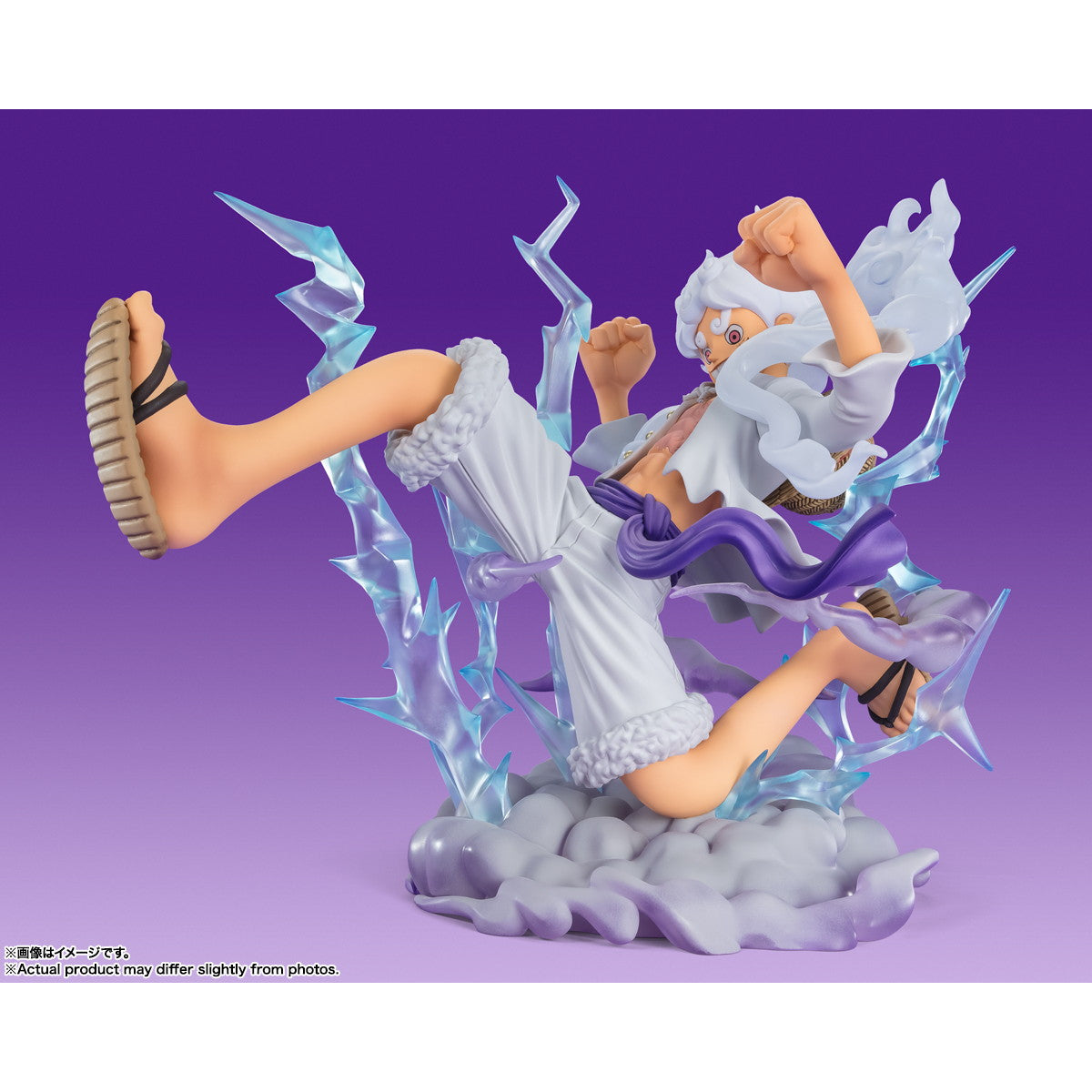 【中古即納】[FIG] (再販) フィギュアーツZERO [超激戦]モンキー・D・ルフィ -ギア5 『巨人』- ONE PIECE(ワンピース) 完成品 フィギュア バンダイスピリッツ(20250118)