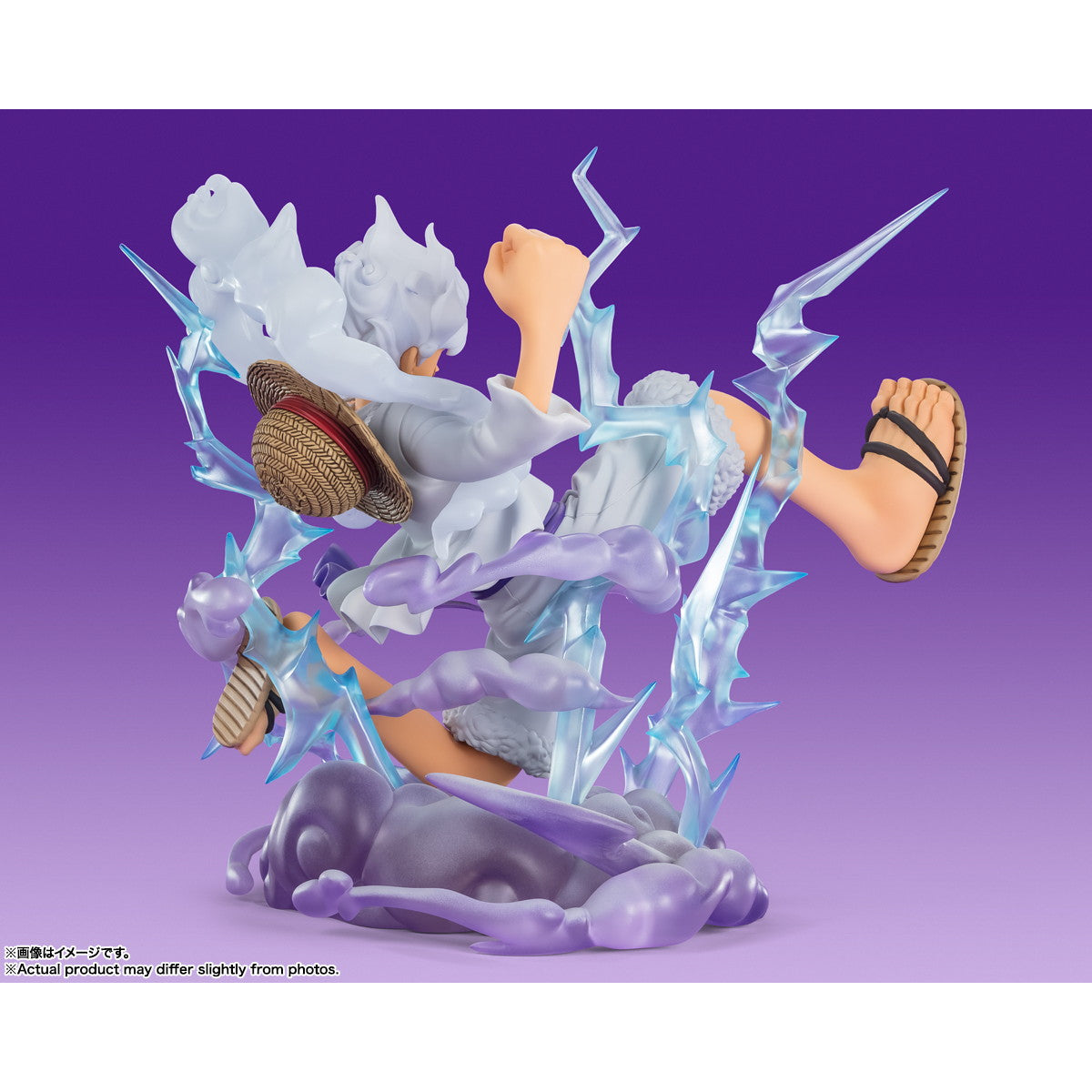 【中古即納】[FIG] (再販) フィギュアーツZERO [超激戦]モンキー・D・ルフィ -ギア5 『巨人』- ONE PIECE(ワンピース) 完成品 フィギュア バンダイスピリッツ(20250118)
