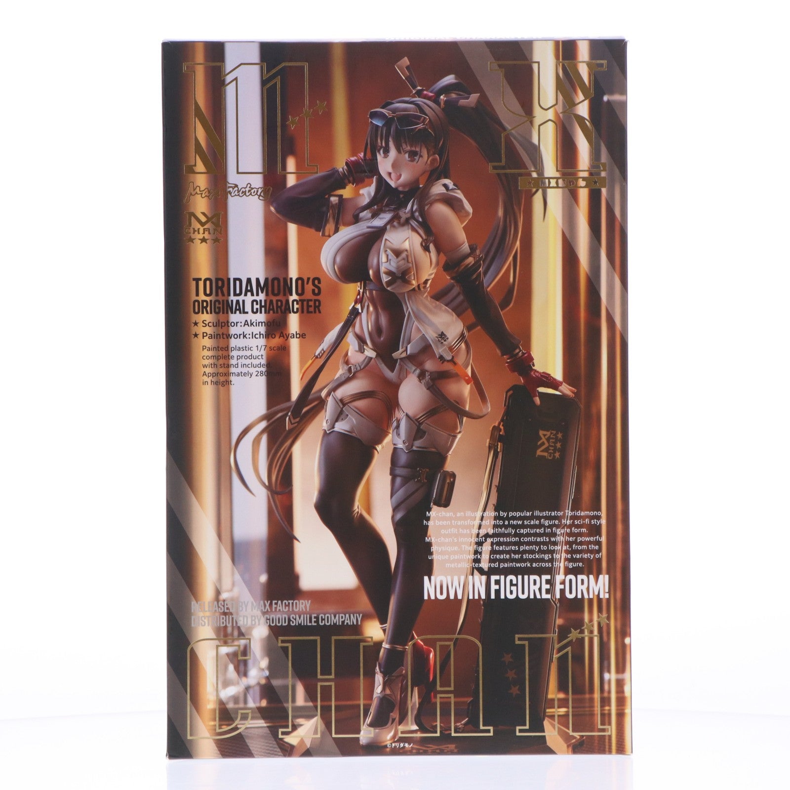 【中古即納】[FIG] MXちゃん(えむえっくすちゃん) 1/7 完成品 フィギュア GOODSMILE ONLINE SHOP&Amazon.co.jp&あみあみ限定 マックスファクトリー(20231031)