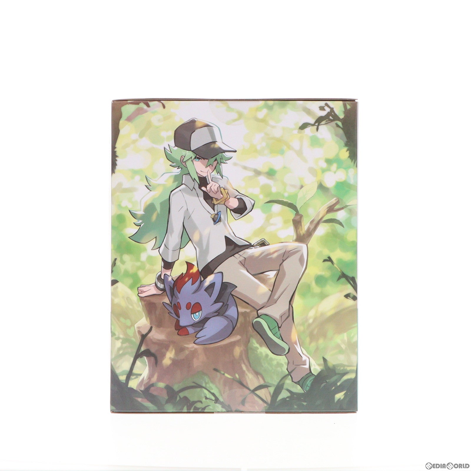 【中古即納】[FIG] ポケモンセンター限定 N&ゾロア ポケットモンスター ブラック・ホワイト 1/8 完成品 フィギュア ポケモン/コトブキヤ(20210930)