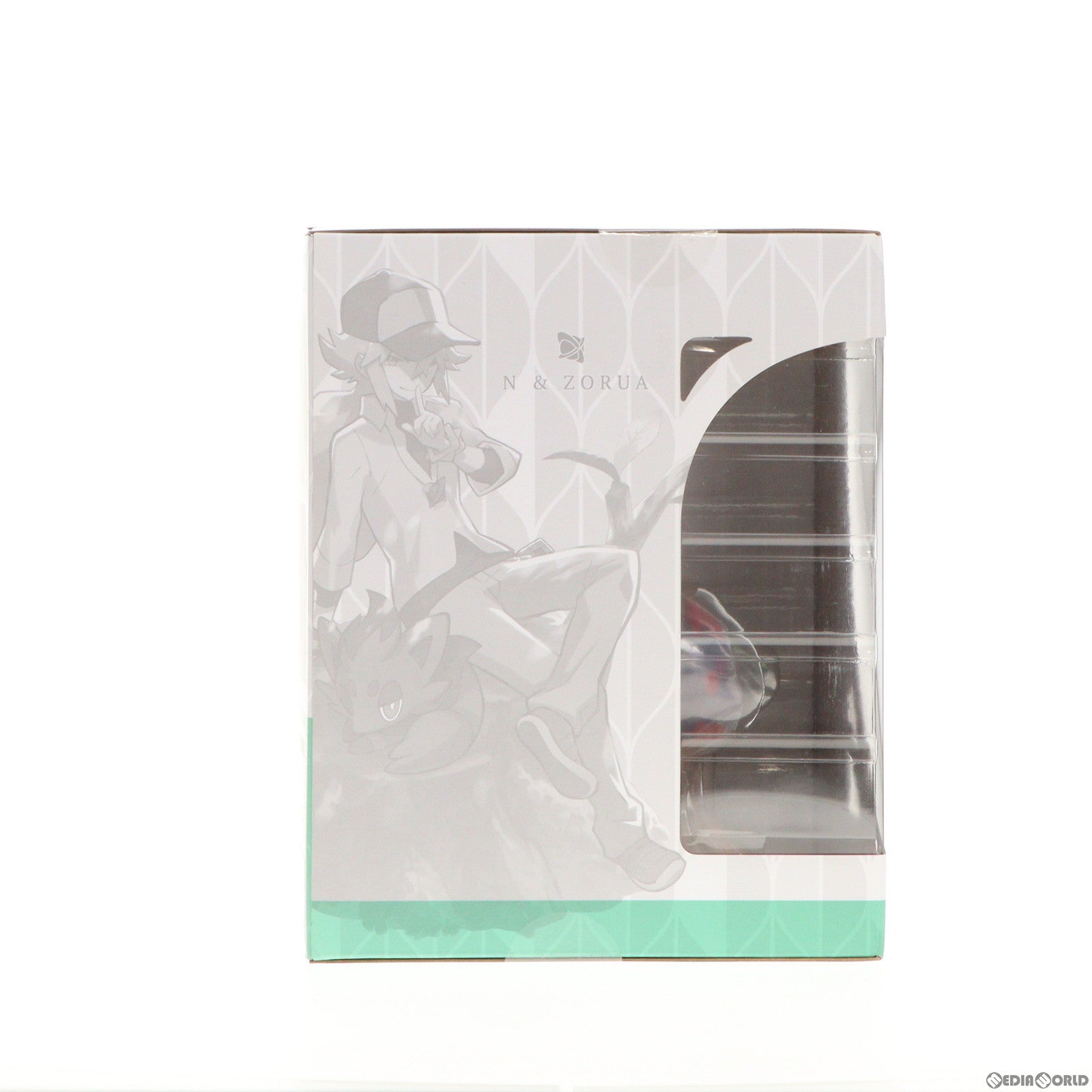 【中古即納】[FIG] ポケモンセンター限定 N&ゾロア ポケットモンスター ブラック・ホワイト 1/8 完成品 フィギュア ポケモン/コトブキヤ(20210930)
