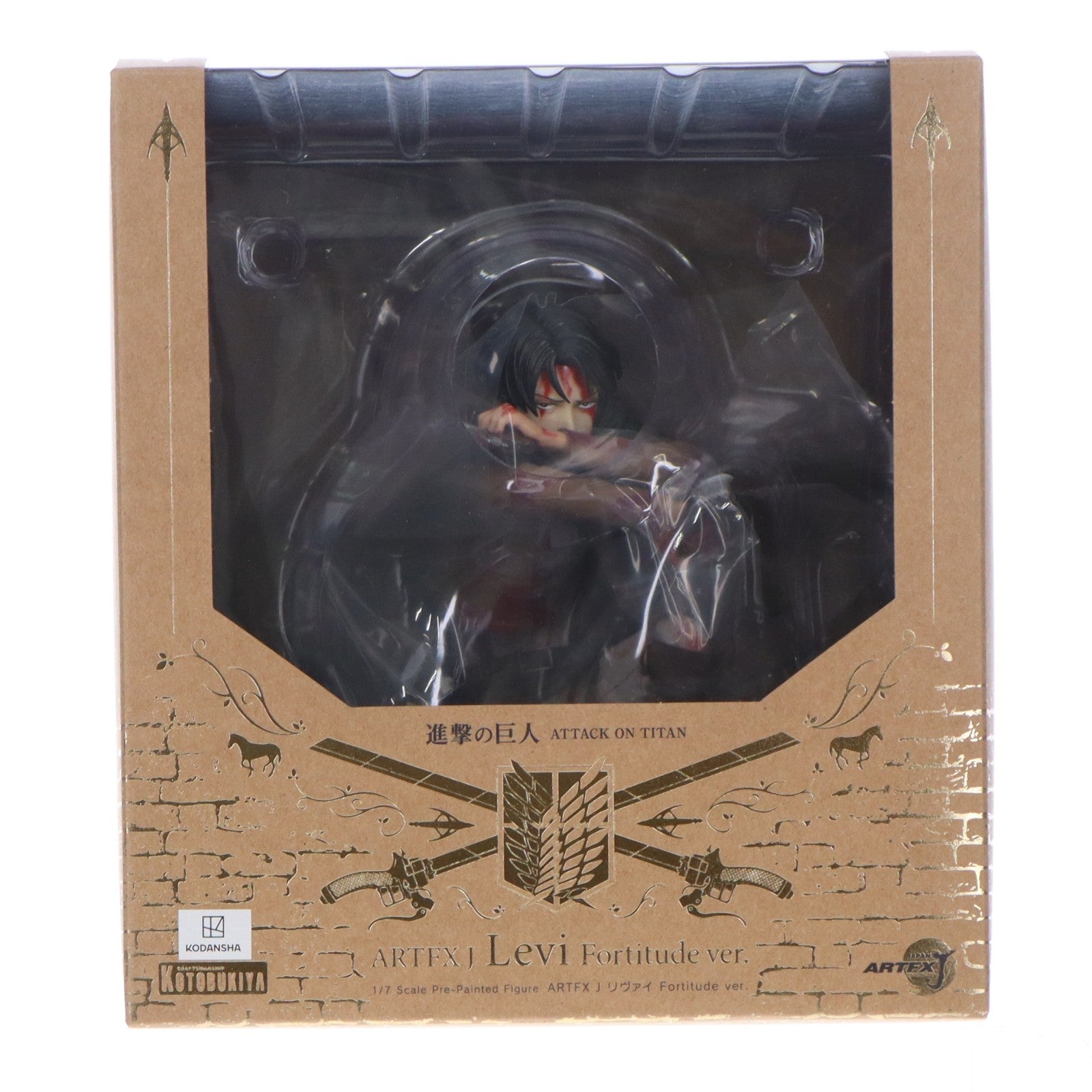 【中古即納】[FIG] ARTFX J リヴァイ Fortitude ver. 進撃の巨人 1/7 完成品 フィギュア(PP875) コトブキヤ(20221113)