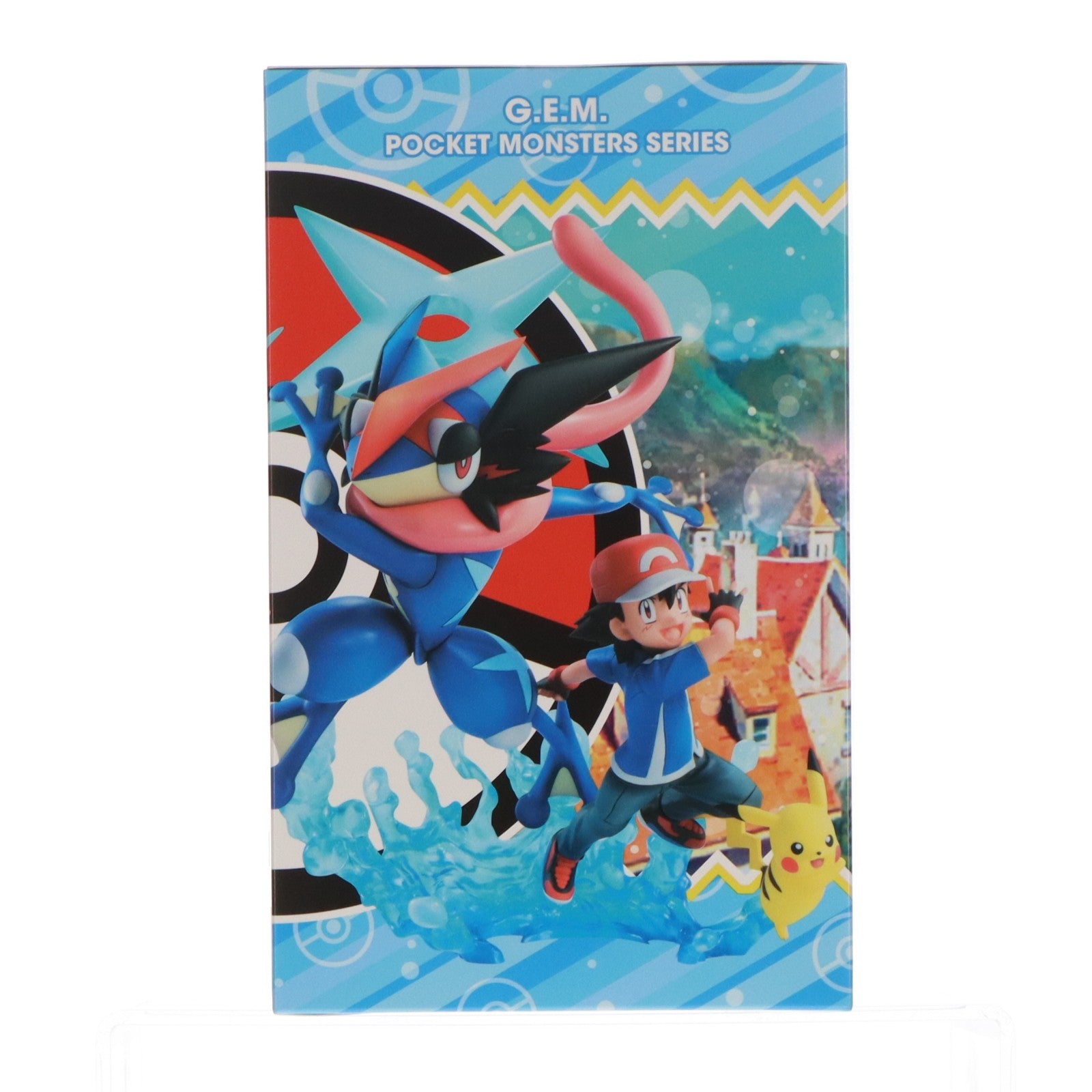【中古即納】[FIG] G.E.M.シリーズ サトシ&ピカチュウ&サトシゲッコウガ ポケットモンスター 完成品 フィギュア メガハウス(20171129)
