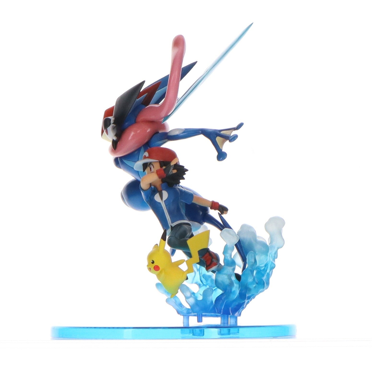 【中古即納】[FIG] G.E.M.シリーズ サトシ&ピカチュウ&サトシゲッコウガ ポケットモンスター 完成品 フィギュア メガハウス(20171129)