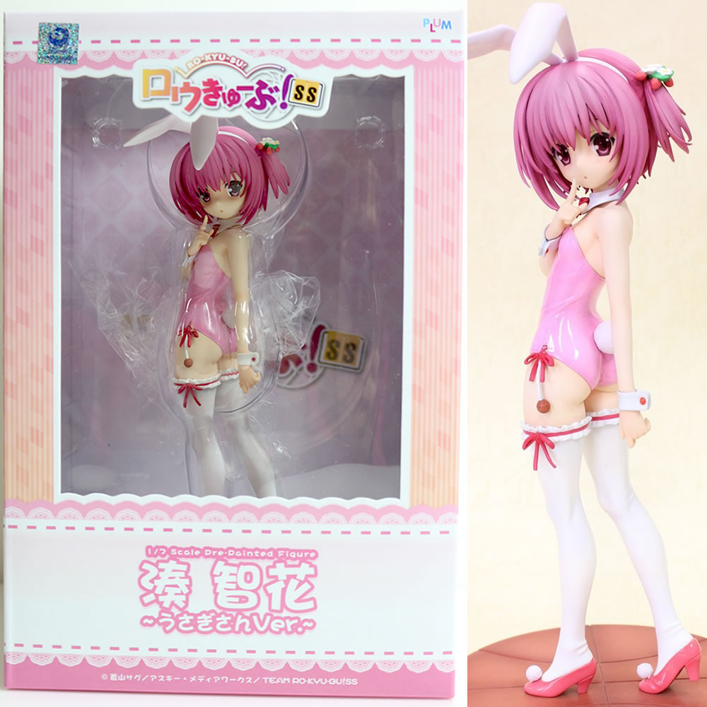 【中古即納】[FIG] 湊智花(みなとともか) ～うさぎさんVer.～ ロウきゅーぶ!SS 1/7 完成品 フィギュア PLUM(プラム)(20140730)