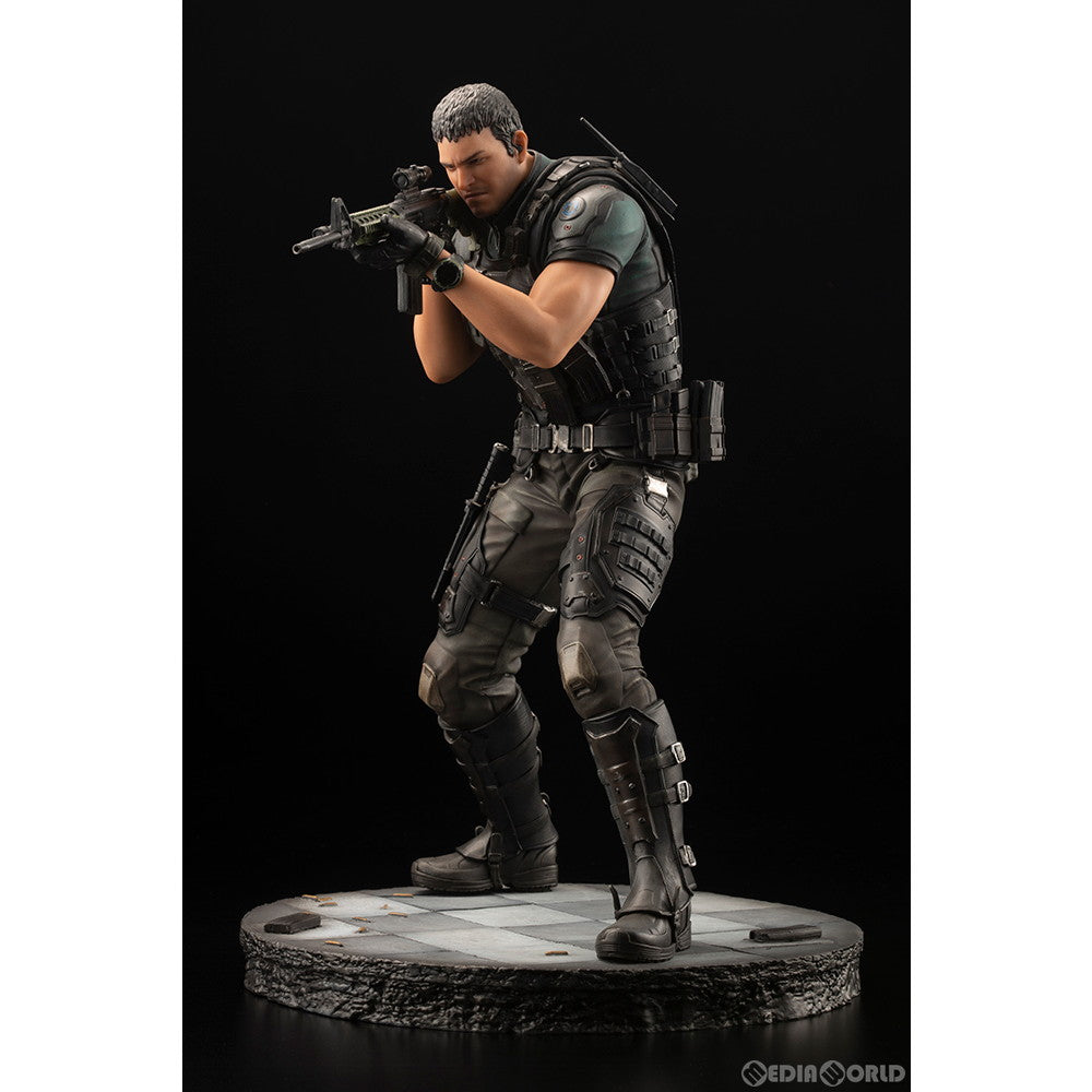 【中古即納】[FIG] ARTFX クリス・レッドフィールド リニューアルパッケージ BIOHAZARD: VENDETTA(バイオハザード:ヴェンデッタ) 1/6 完成品 フィギュア(SV349) コトブキヤ(20230826)