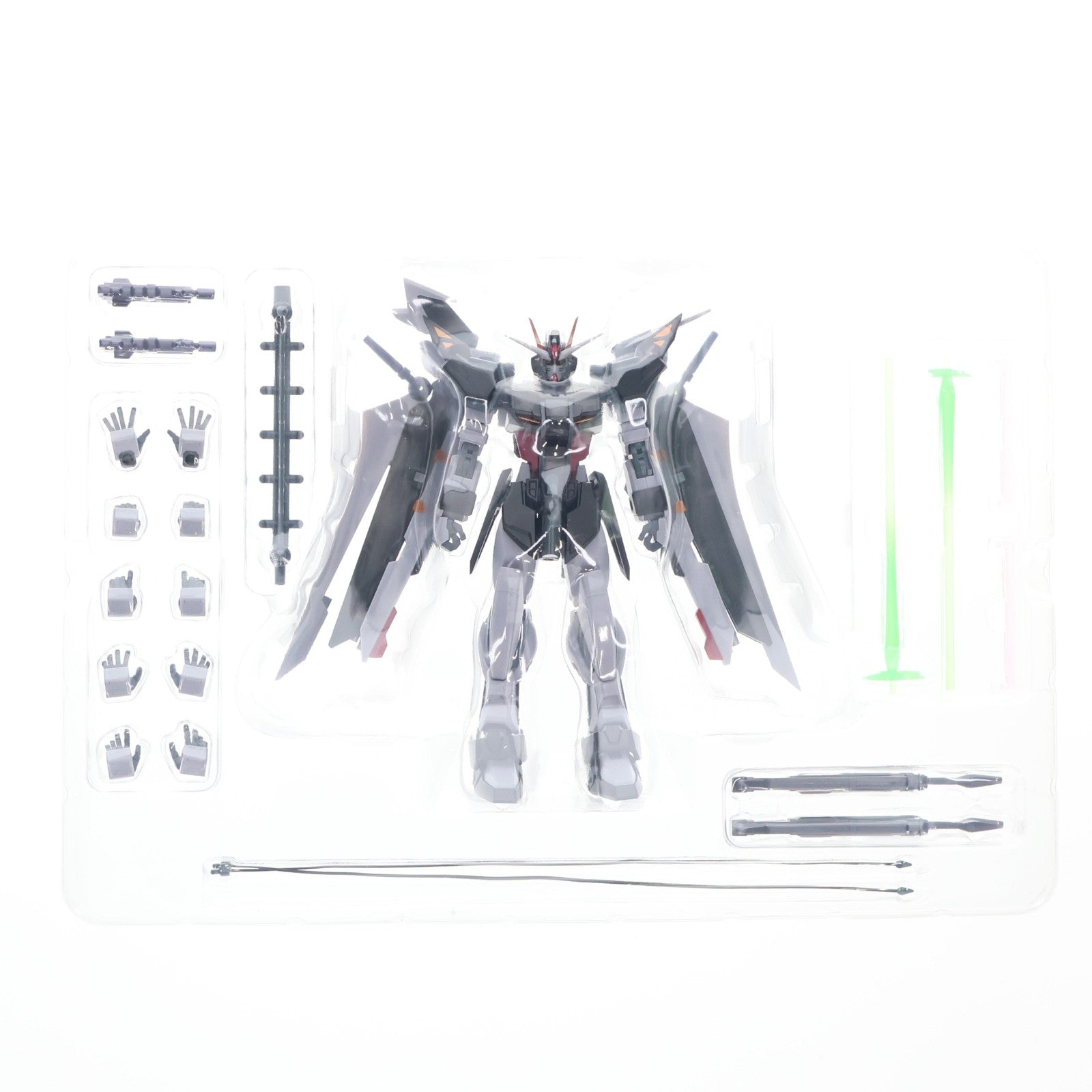 【中古即納】[FIG] ROBOT魂(SIDE MS) GAT-X105E+AQM/E-X09S ストライクノワールガンダム ver. A.N.I.M.E. 機動戦士ガンダムSEED(シード) C.E.73 STARGAZER(スターゲイザー) 完成品 可動フィギュア バンダイスピリッツ(20241123)