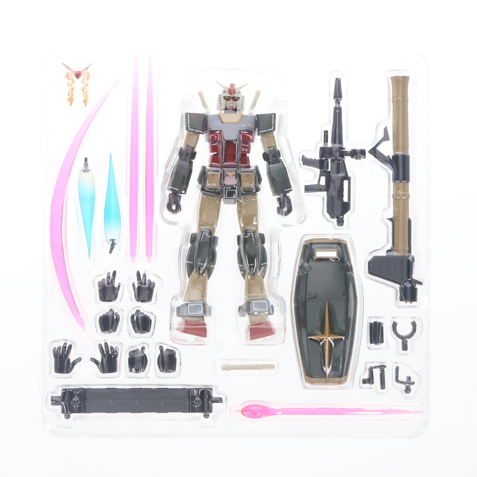 【中古即納】[FIG] ROBOT魂(SIDE MS) RX-78-2 ガンダム ver. A.N.I.M.E. ～劇場ポスター リアルタイプカラー～ 劇場版 機動戦士ガンダム 完成品 可動フィギュア 魂ネイション2016&魂ウェブ商店限定 バンダイ(20161028)