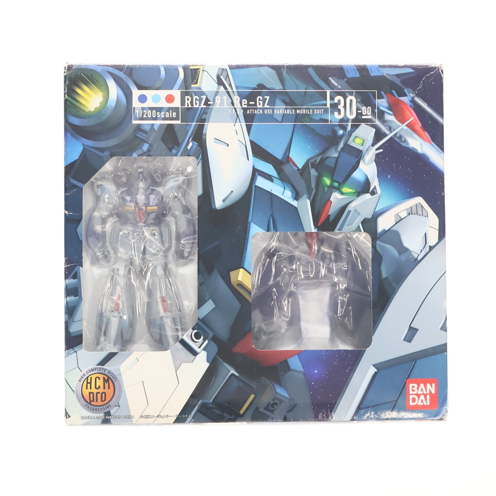 【中古即納】[FIG] 初回特典付属 HCM Pro 30 RGZ-91 リ・ガズィ 機動戦士ガンダム 逆襲のシャア 1/200 完成品 可動フィギュア バンダイ(20060810)