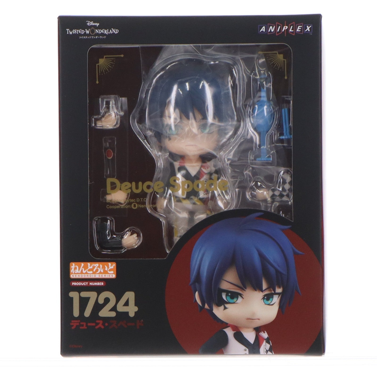 【中古即納】[FIG] GOODSMILE ONLINE SHOP&ANIPLEX+限定特典付属 ねんどろいど 1724 デュース・スペード ディズニー ツイステッドワンダーランド 完成品 可動フィギュア アニプレックス/オランジュ・ルージュ(20220630)