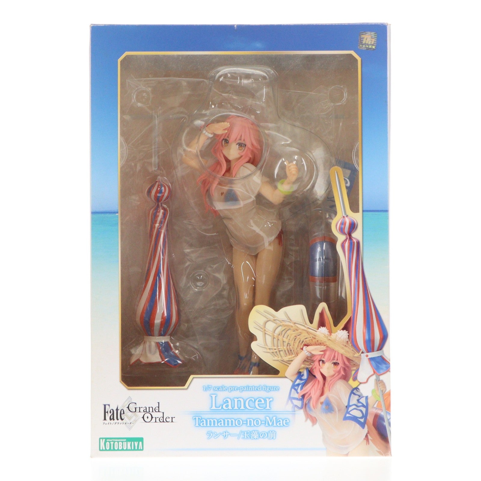 【中古即納】[FIG] ランサー/玉藻の前(たまものまえ) Fate/Grand Order(フェイト/グランドオーダー) 1/7 完成品 フィギュア(PP687) コトブキヤ(20190728)