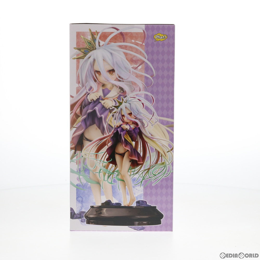 【中古即納】[FIG] 白(しろ) Tuck up ver. ノーゲーム・ノーライフ 1/7 完成品 フィギュア Phat!(ファット・カンパニー)(20200927)