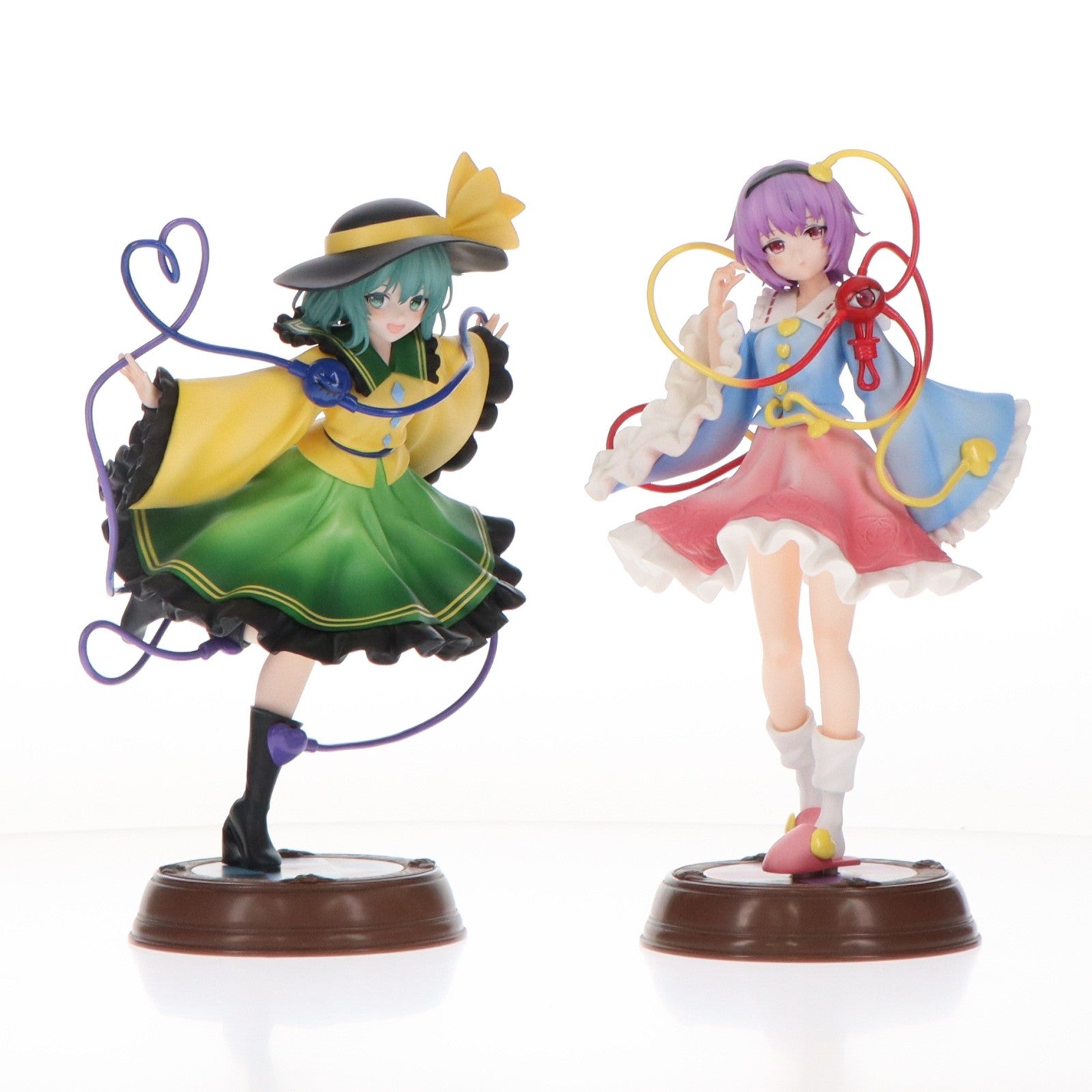 【中古即納】[FIG] TENITOL 古明地さとり&古明地こいし(こめいじさとり&こめいじこいし) 東方Project 完成品 フィギュア(AMU-TNL0106) フリュー(20250309)