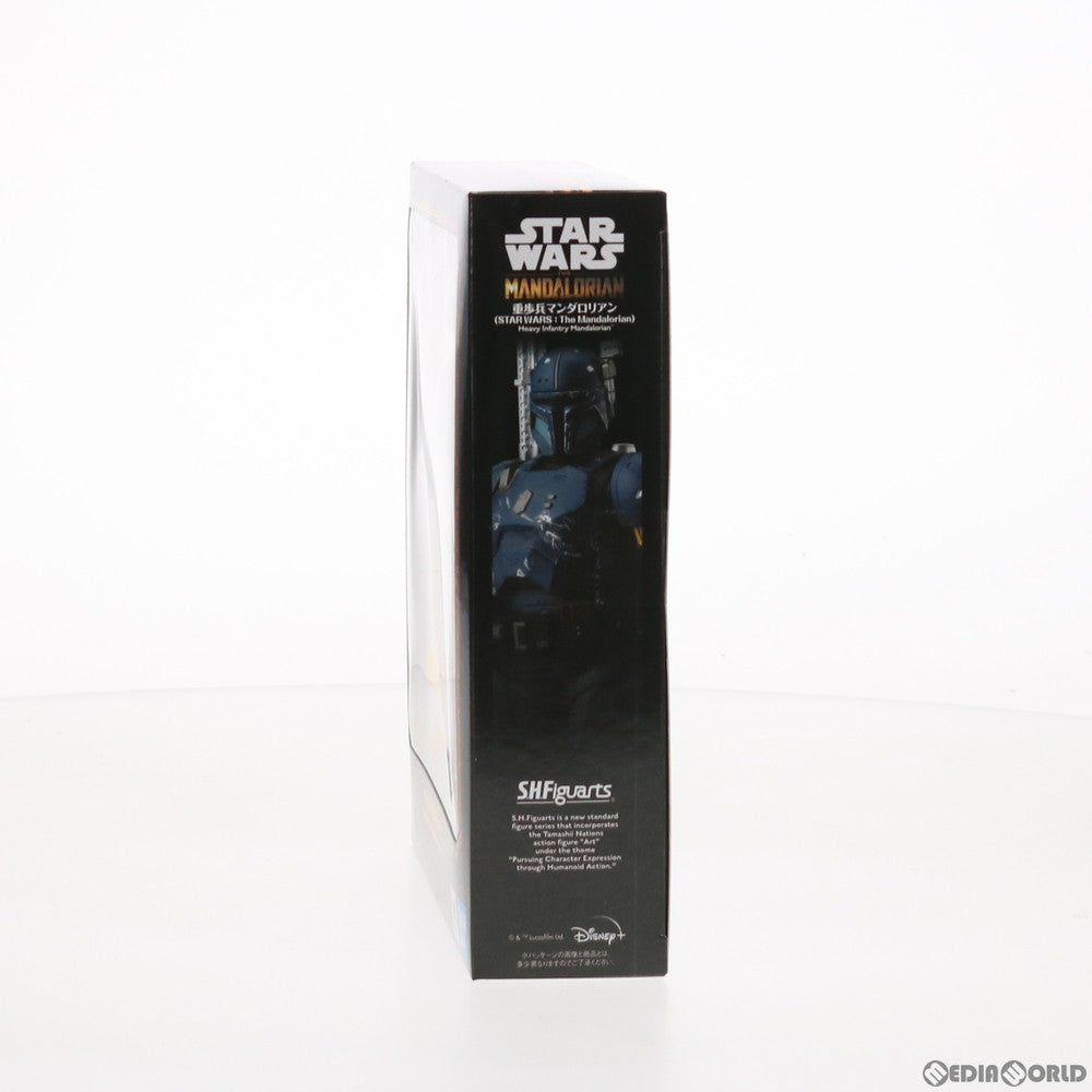 【中古即納】[FIG] S.H.Figuarts(フィギュアーツ) 重歩兵マンダロリアン(STAR WARS: The Mandalorian) スター・ウォーズ ザ・マンダロリアン 完成品 可動フィギュア バンダイスピリッツ(20210212)