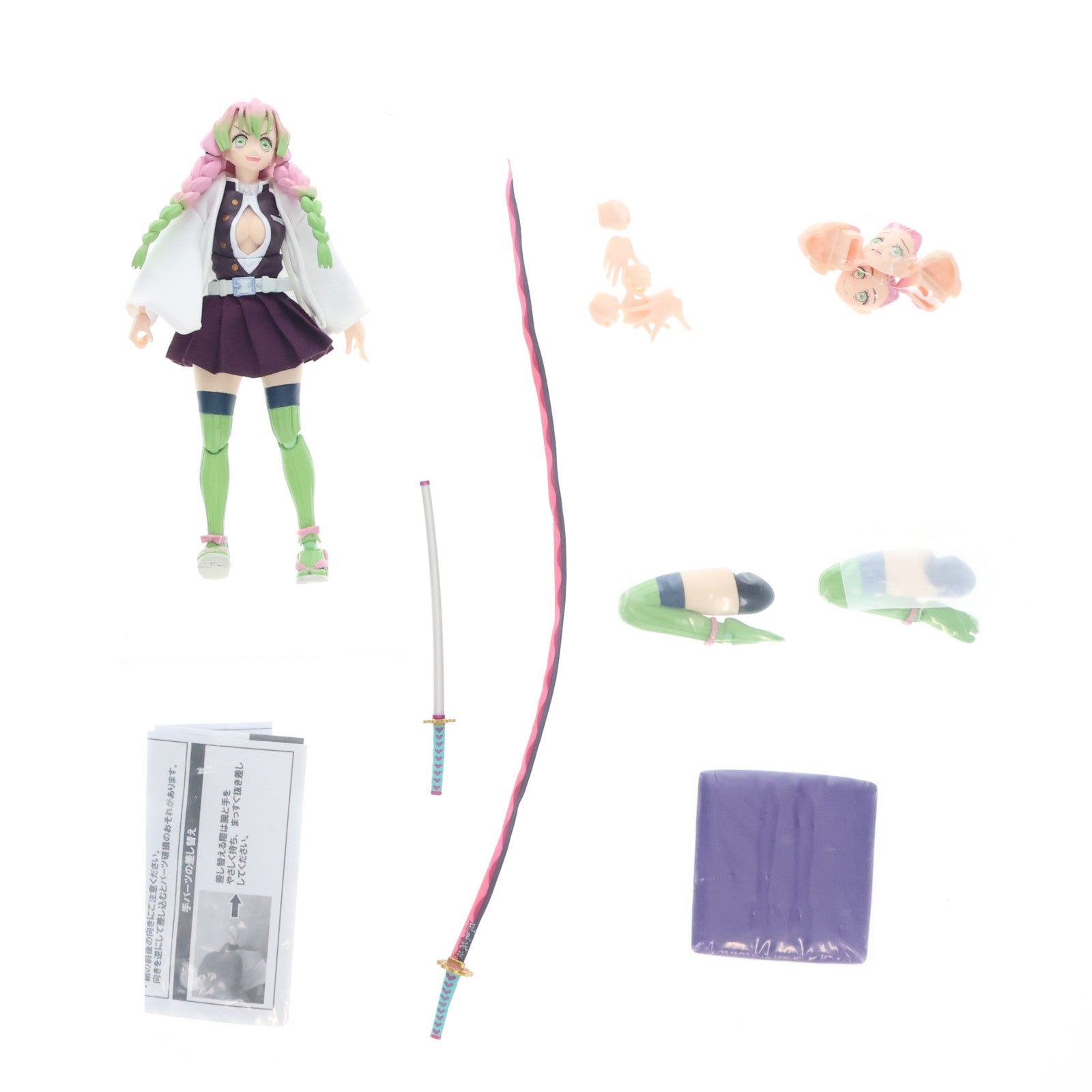 【中古即納】[FIG] ANIPLEX+限定 BUZZmod.(バズモッド) 甘露寺蜜璃(かんろじみつり) 鬼滅の刃 完成品 1/12 可動フィギュア アニプレックス(20240331)